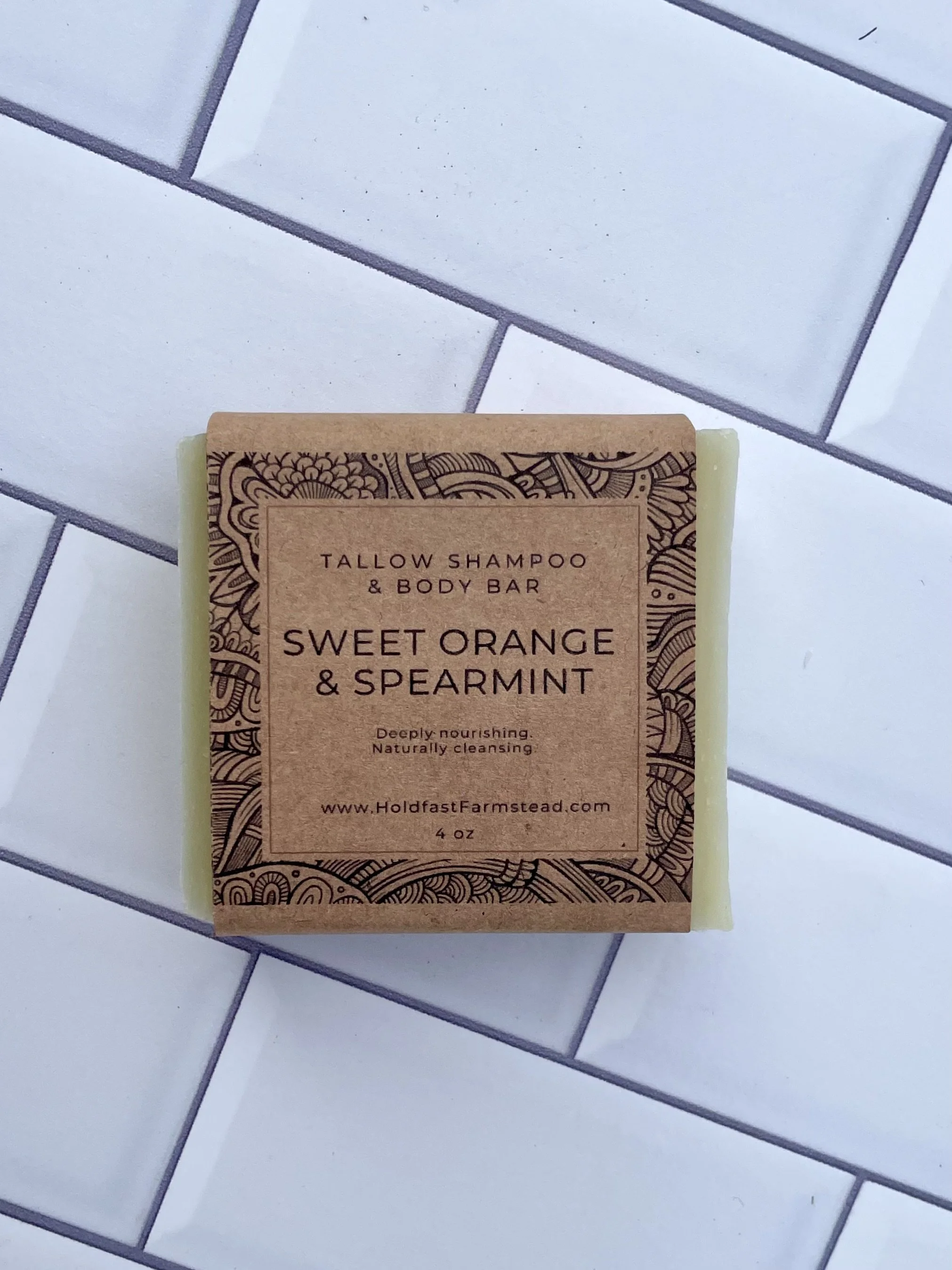 Tallow Shampoo & Body Bar