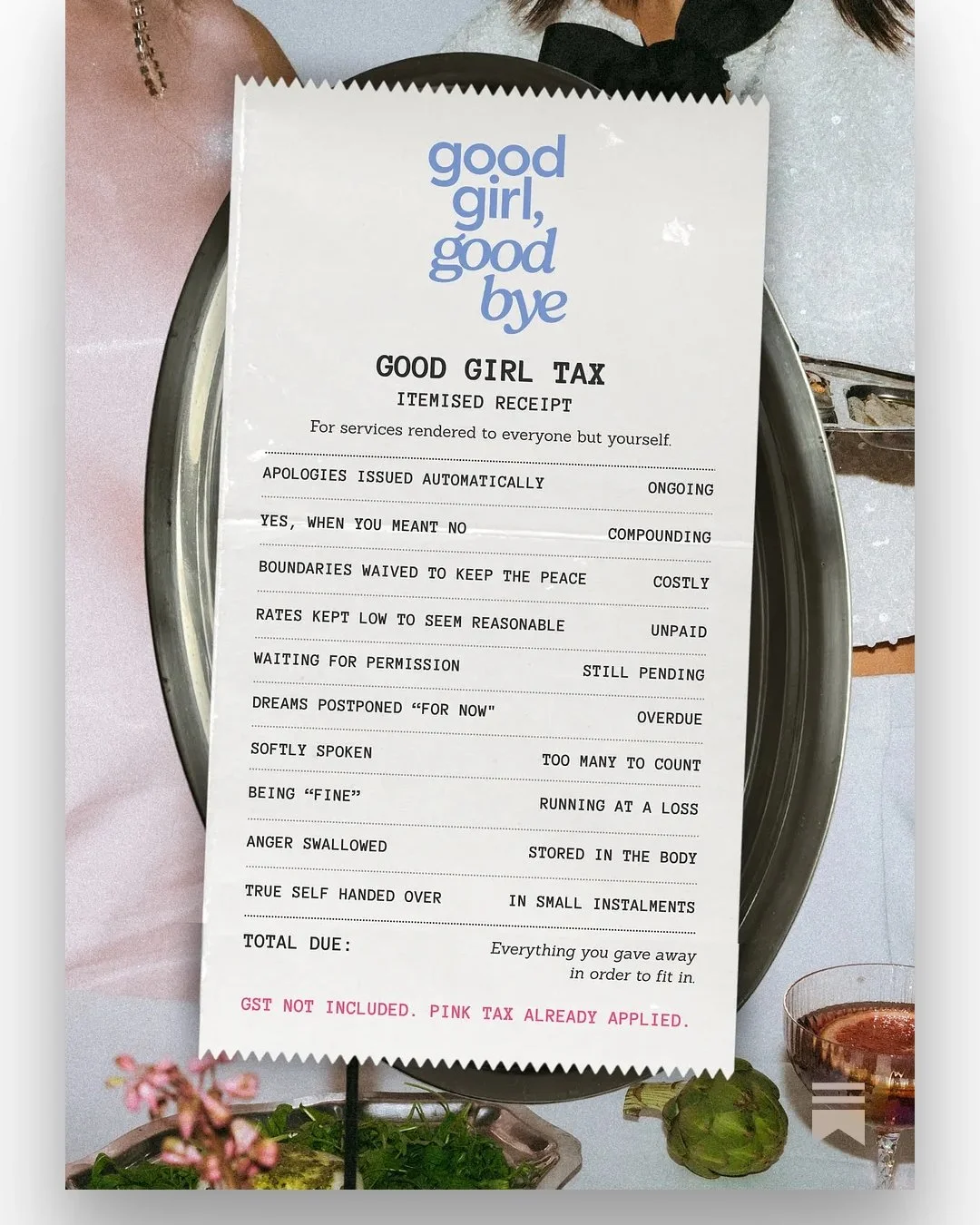 Good Girl Goodbye: 6 Week Pilot Program