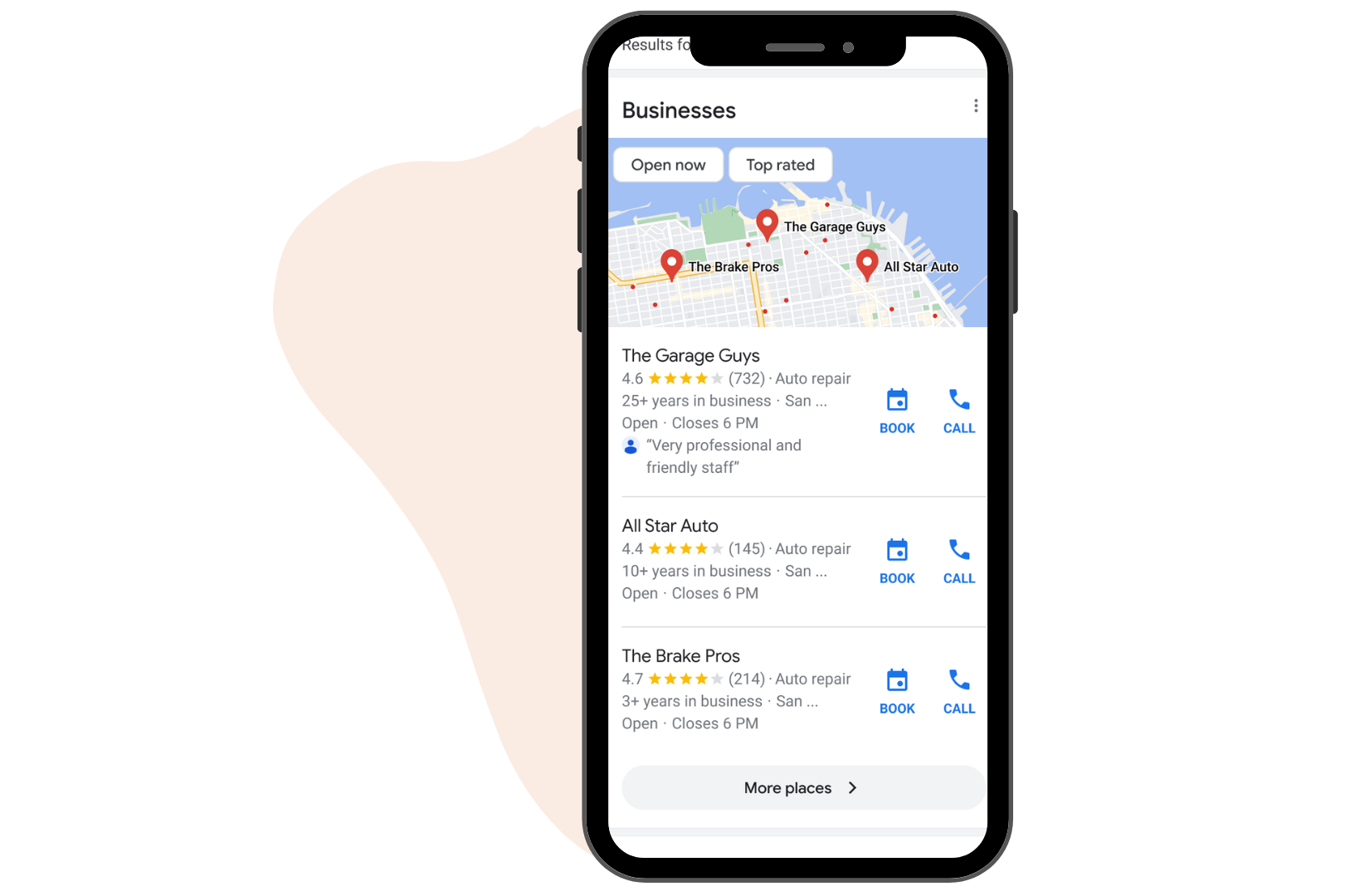 Autoops online scheduling for auto shops google integration