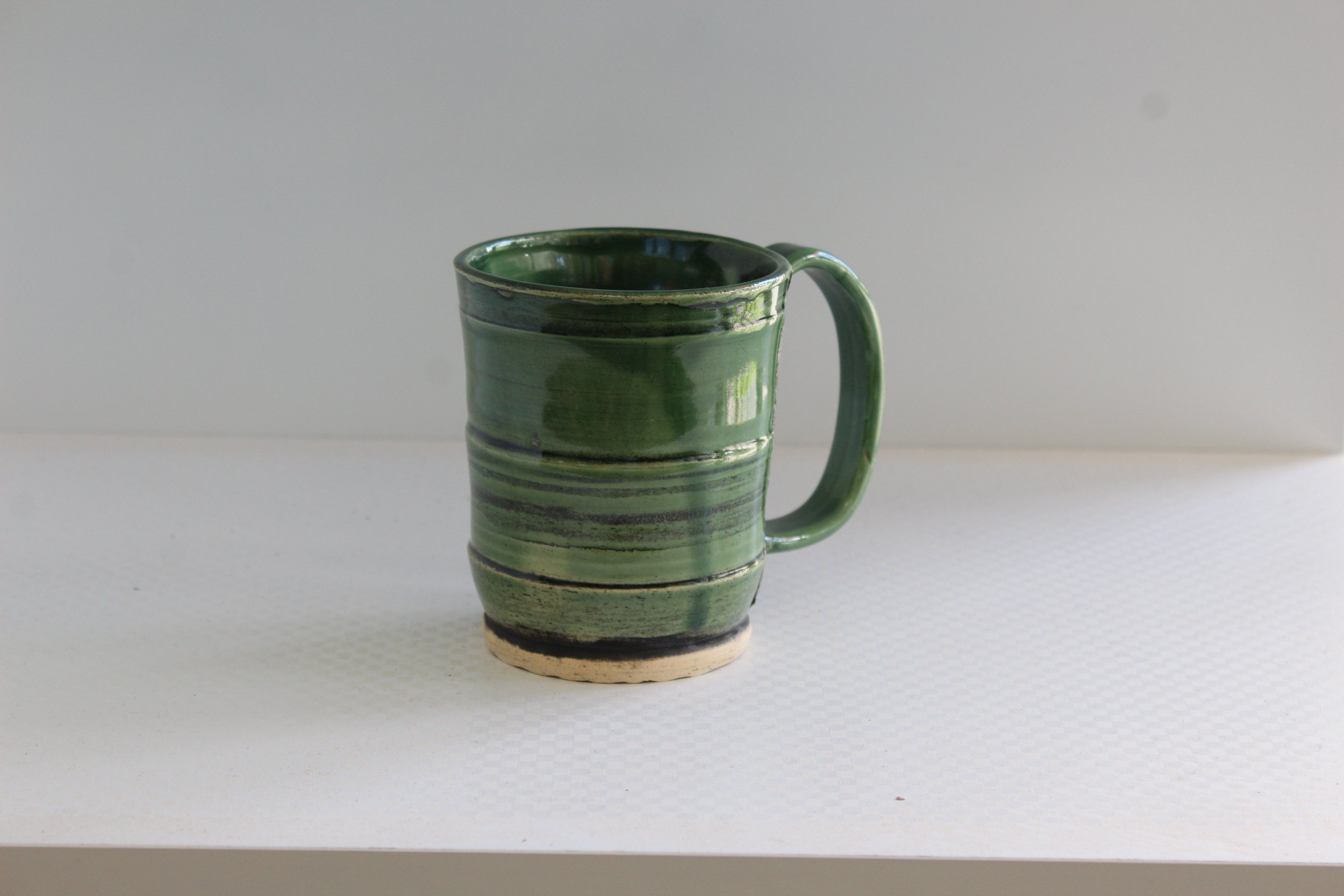 Slipped and Glazed - Avocado Mug