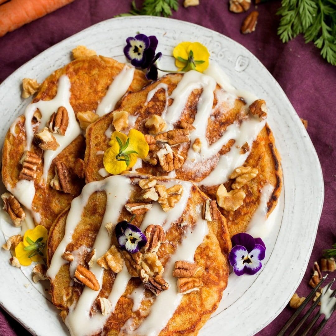 Carrot Cake Pancakes