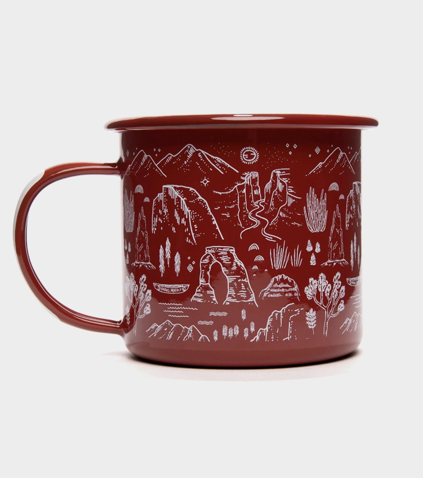 National Parks Iconic Enamel Mug