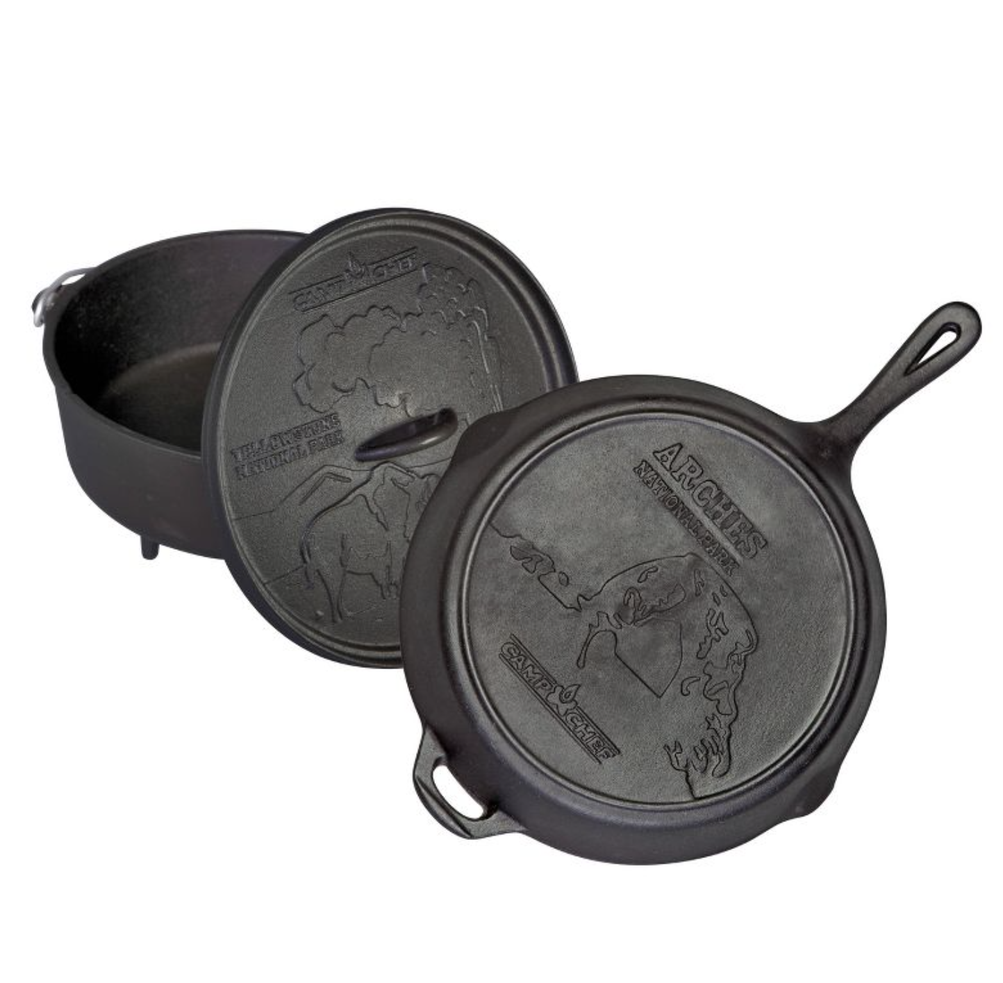 Camp Chef National Parks Cast Iron Set