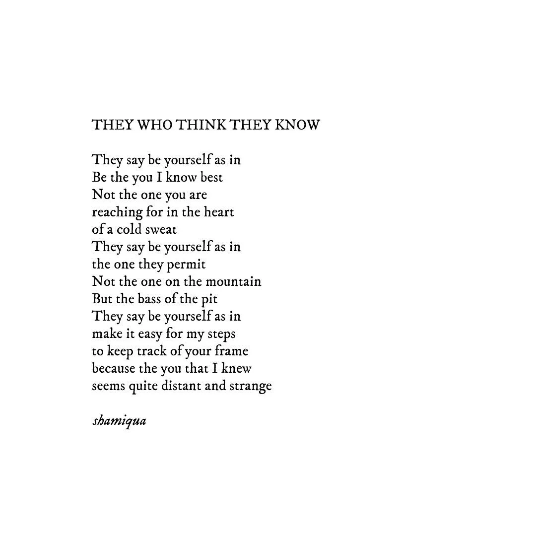 Hmm&hellip;people are telling me not to post my poems because other people will be confused. Then I remember I made this page to express myself. my art is here, my music is here, and my poetry is here. If you don&rsquo;t like that&hellip;definitely k
