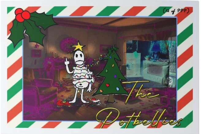 The Potbellies — postcard