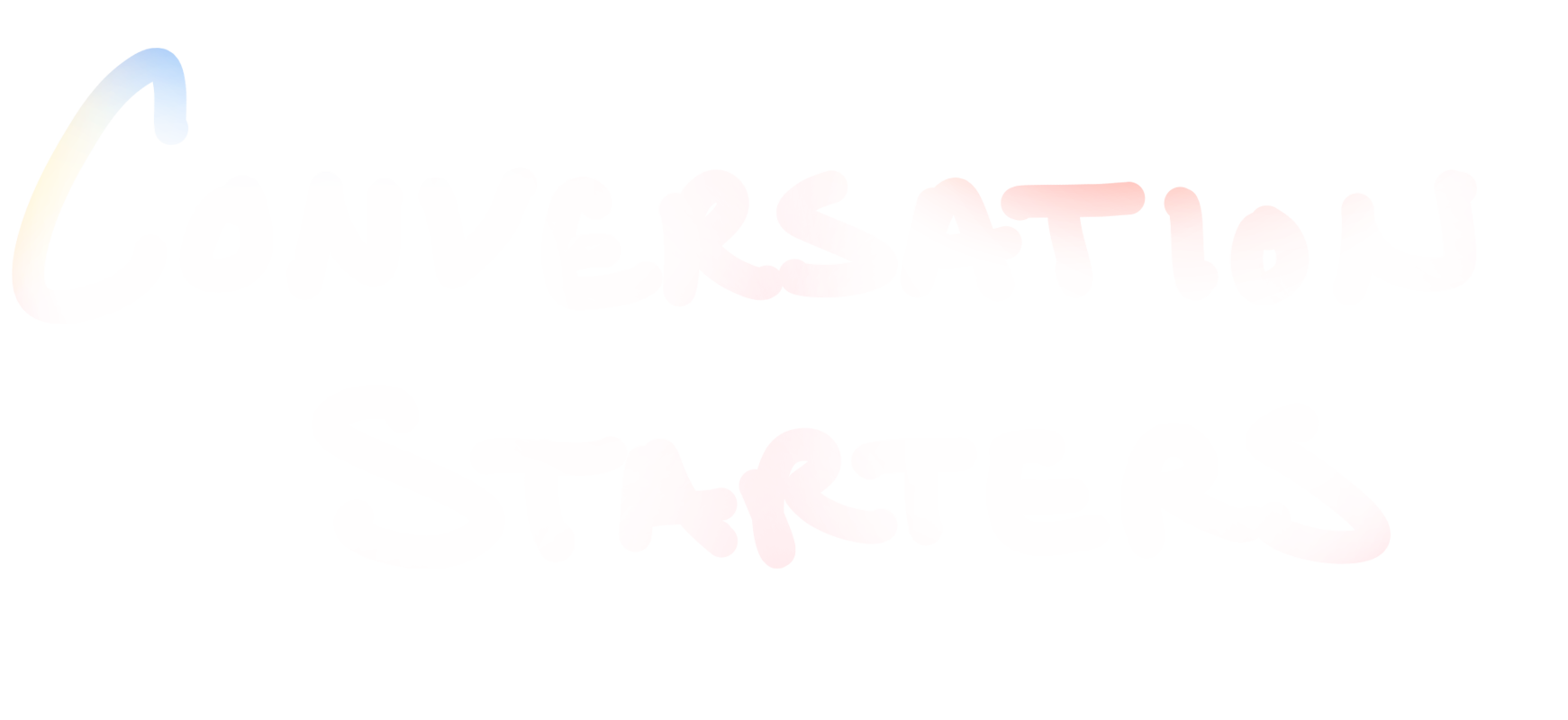 Conversation Starters