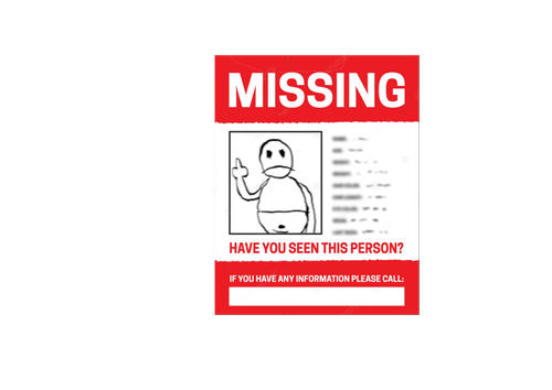 Missing poster
