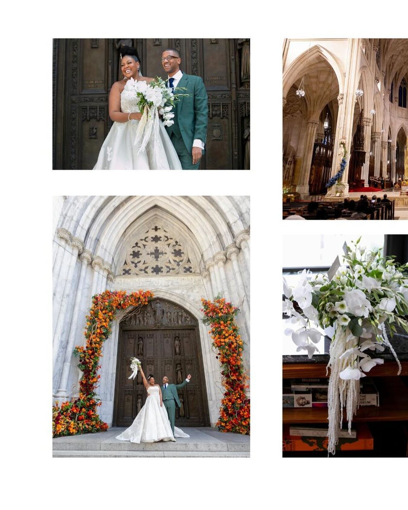 This week we&rsquo;re remembering Lauren + Colin&rsquo;s autumnal celebration at St. Patrick&rsquo;s Cathedral. These two marriers met across the country from where they grew up - just 30 minutes from each other without ever knowing they were neighbo