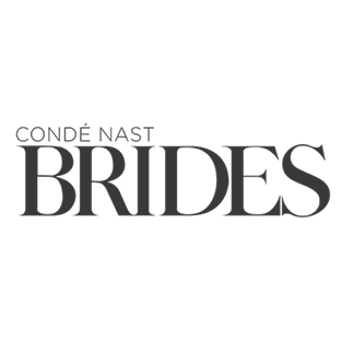 Condé Nast Brides logo in black text on a white background.