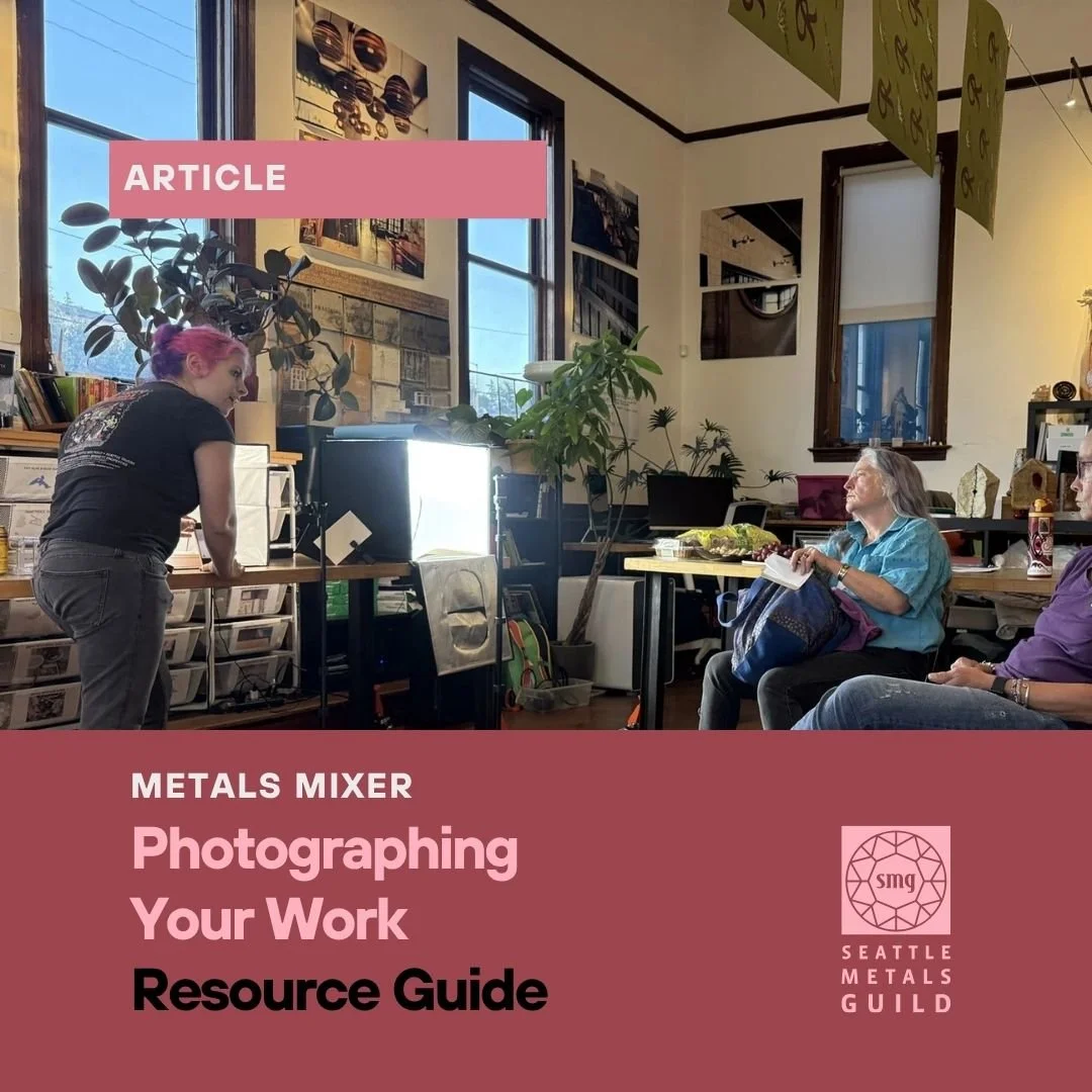 Photographing Your Work
