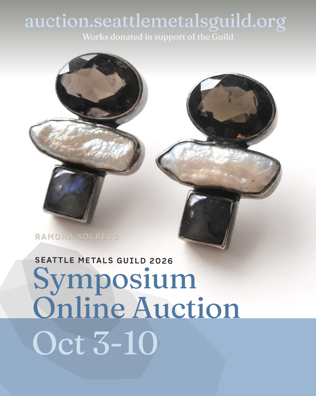 Unattributed - smoky quartz pearl earrings.png