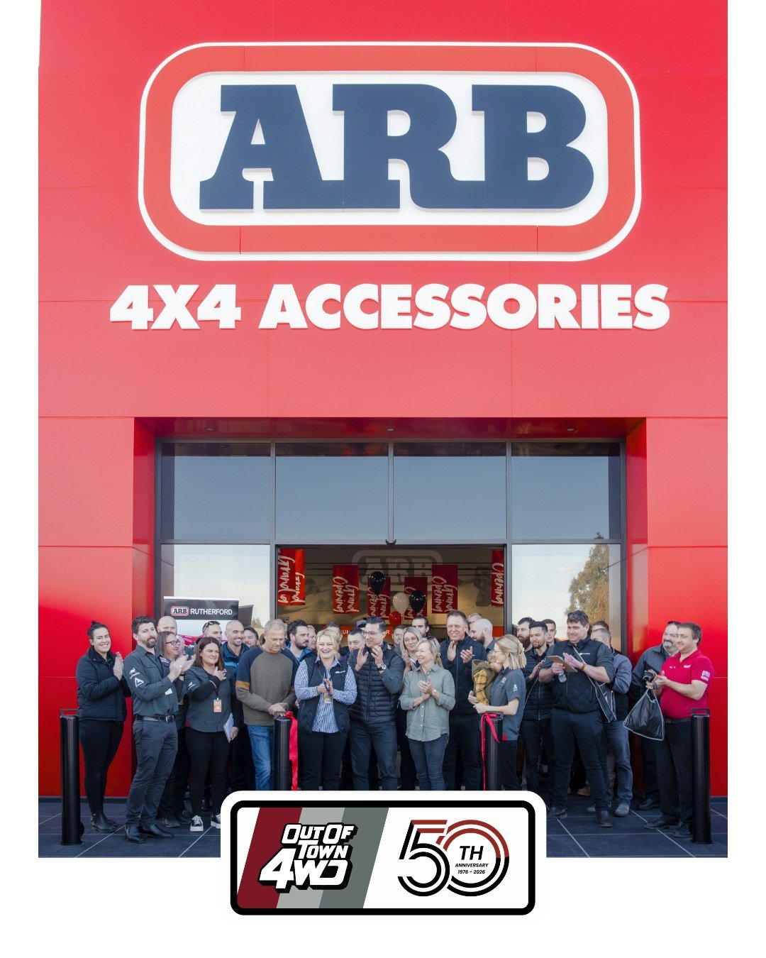 ARB RUTHERFORD | OUR FIRST FLAGSHIP STORE

As we continue celebrating 50 years of Out Of Town 4WD, we look back at one of our biggest milestones, the opening of ARB Rutherford in June 2022.

Our first ARB Flagship Store was a huge step forward for th