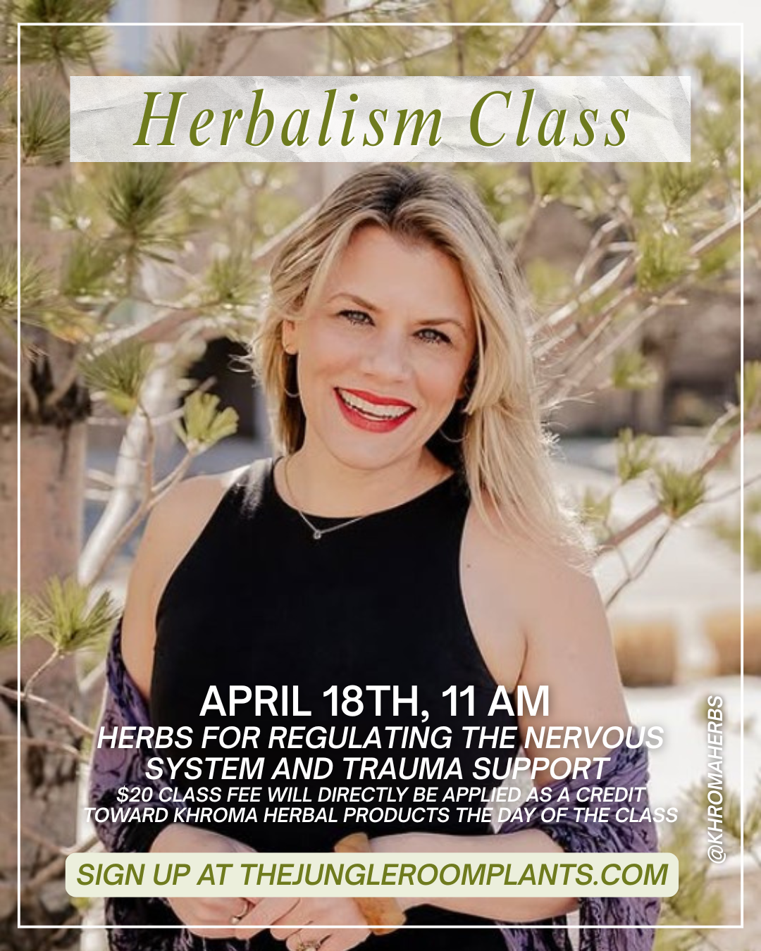 Herbalism with Renae Southworth of Khroma Herbal Products