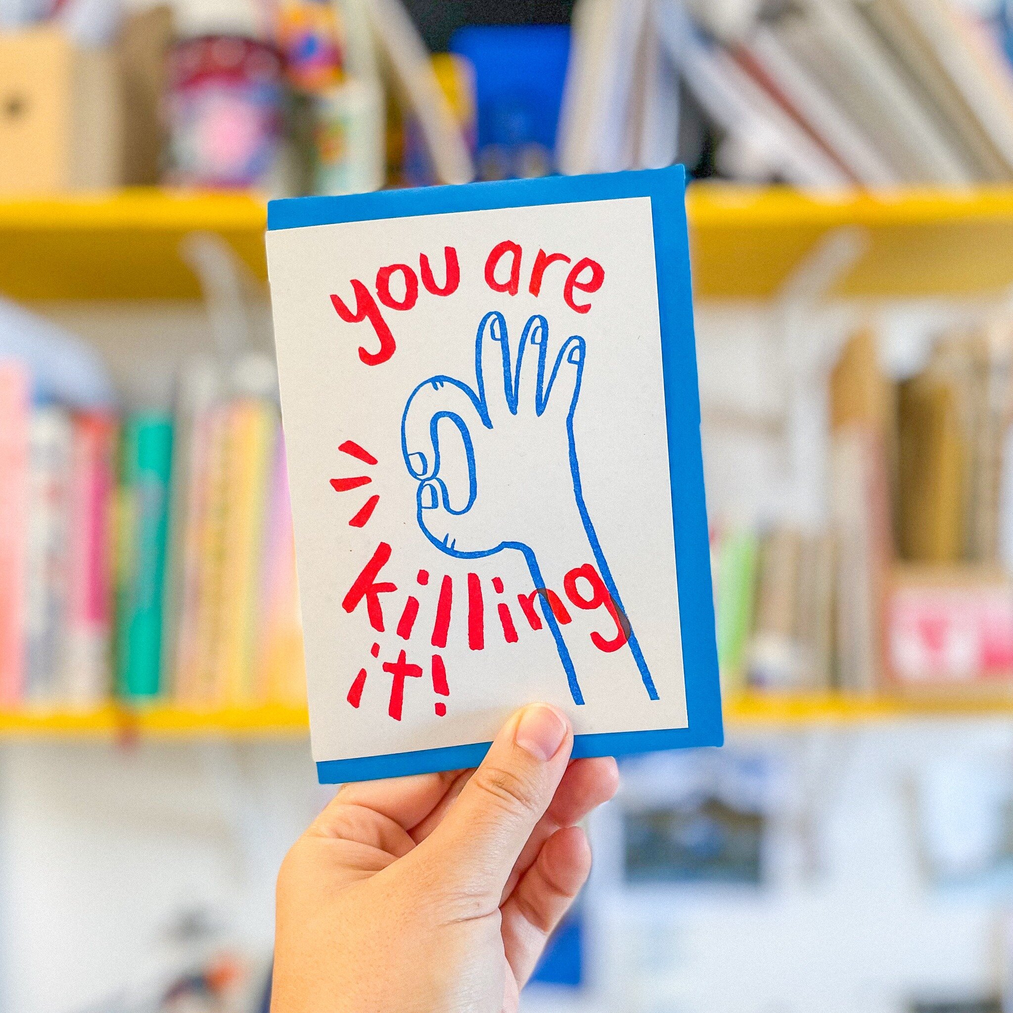 It's Wednesday! You&rsquo;re halfway there and you got this 👌❤️

#greetingcardshop #affirmationsdaily #KillingIt #handmadewithlove