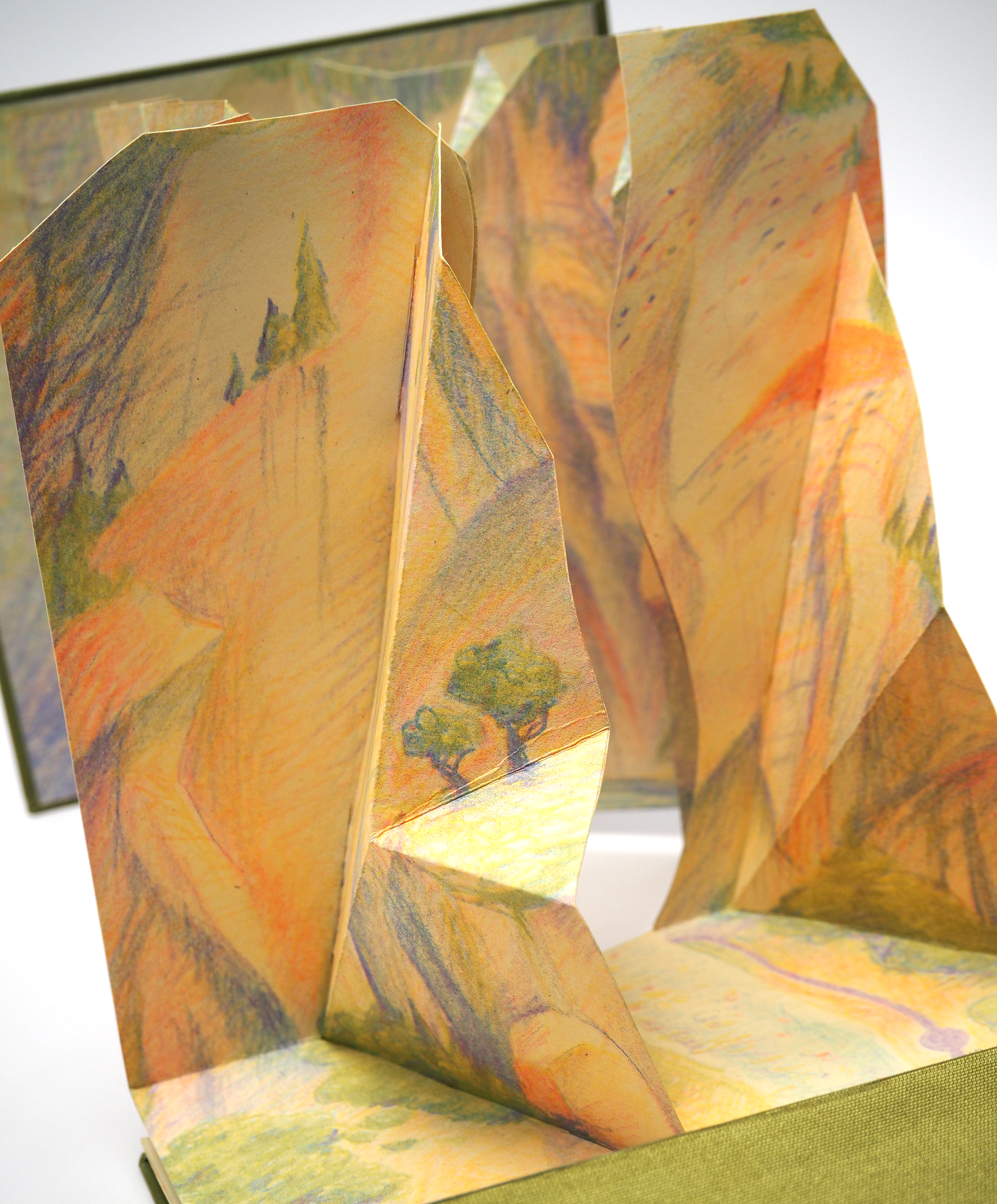 Contributed Risograph printing, die lines, mockups, production