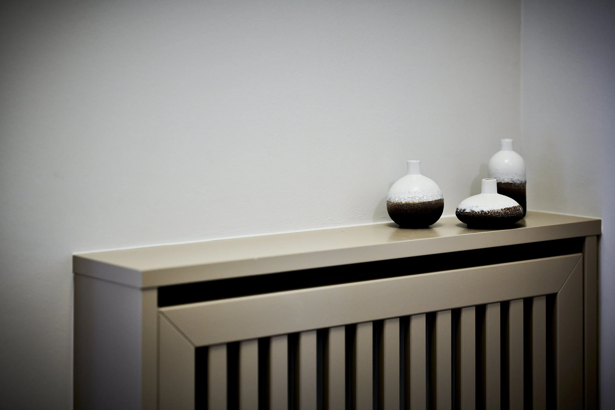 Heizkörperverkleidung Beige Dekoration