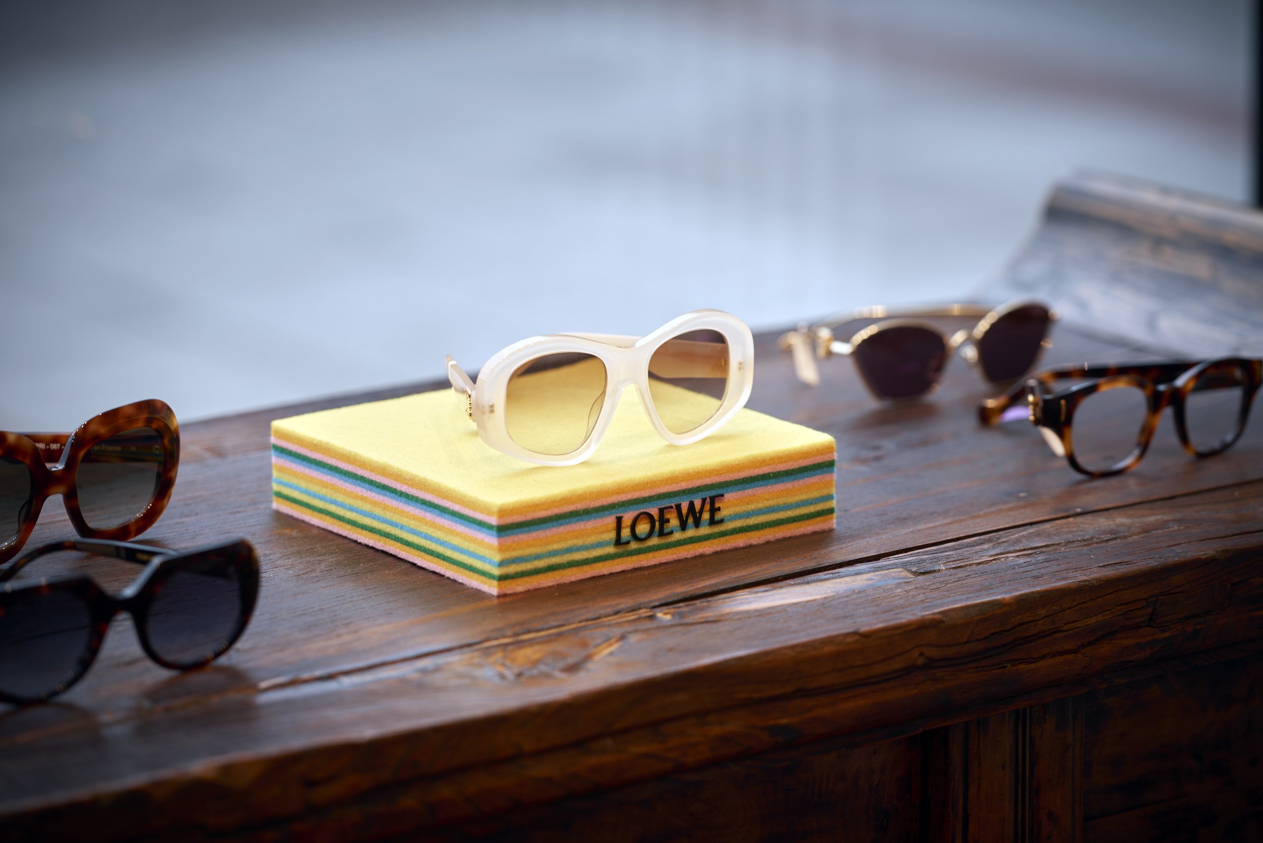 Brillen Dekoration Display Augenblick Eppendorf