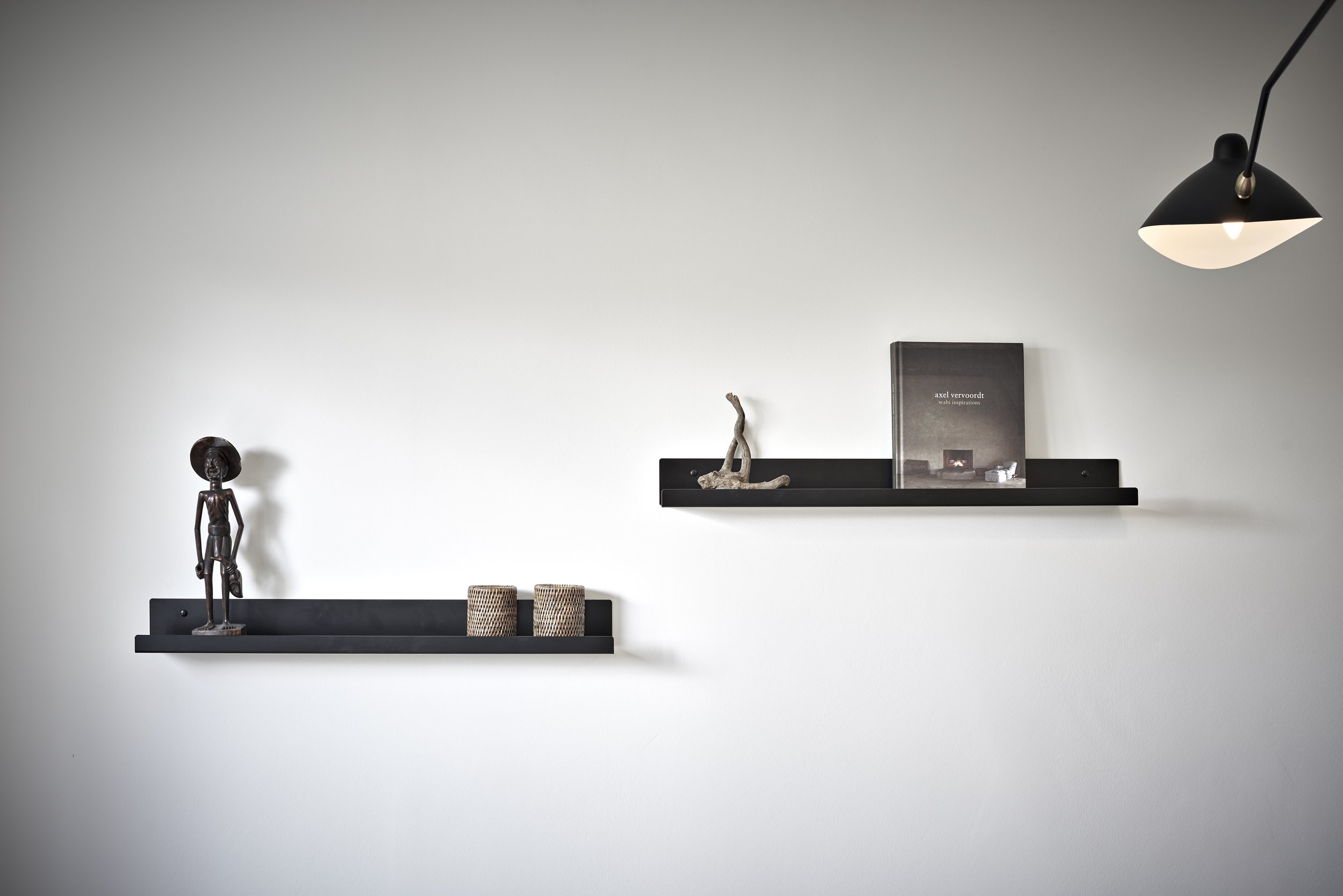 Wandborde schwarz Metall Jan Kurtz Dekoration