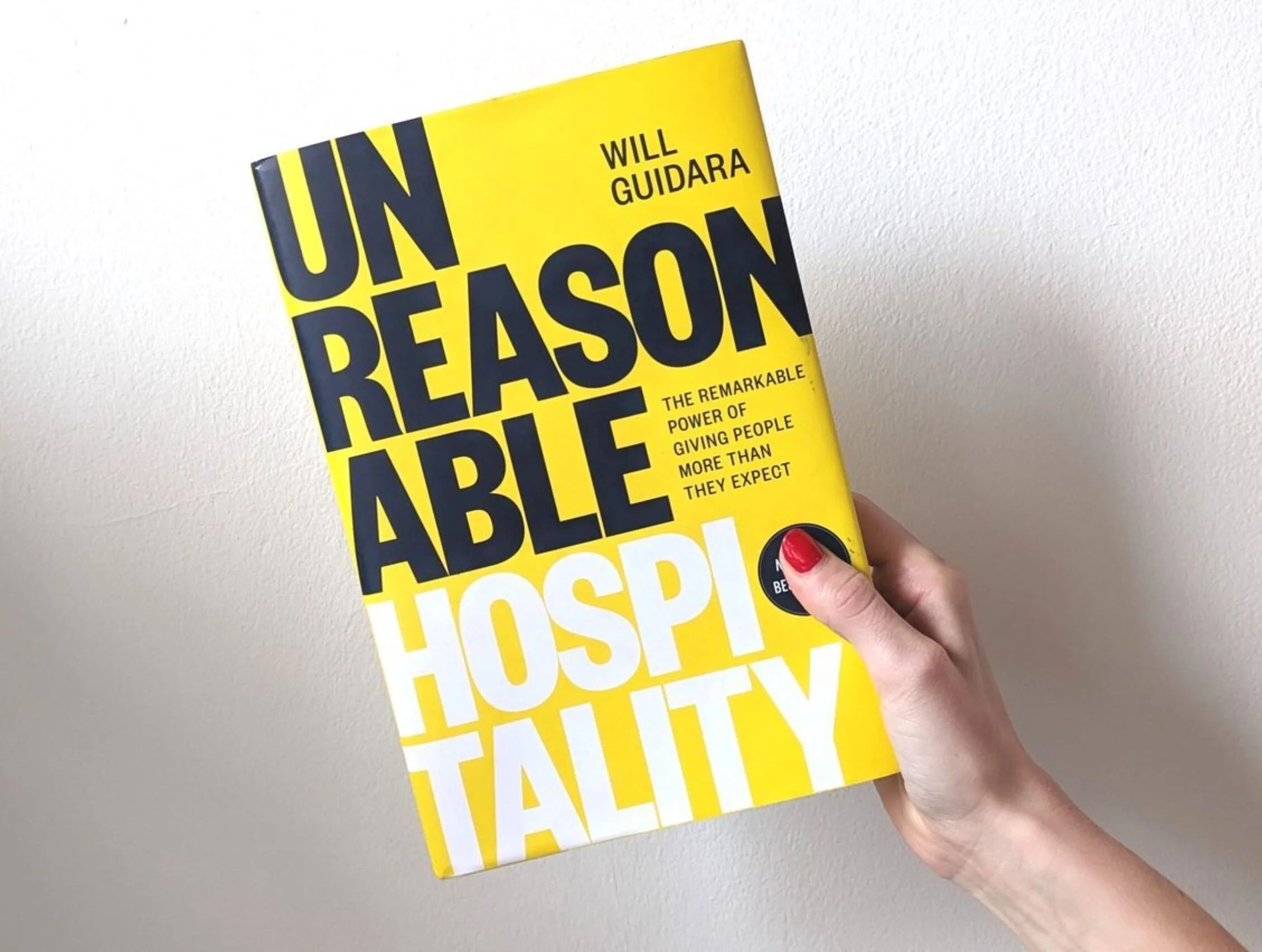 GIVEAWAY! BEST SELLER "UNREASONABLE HOSPITALITY"