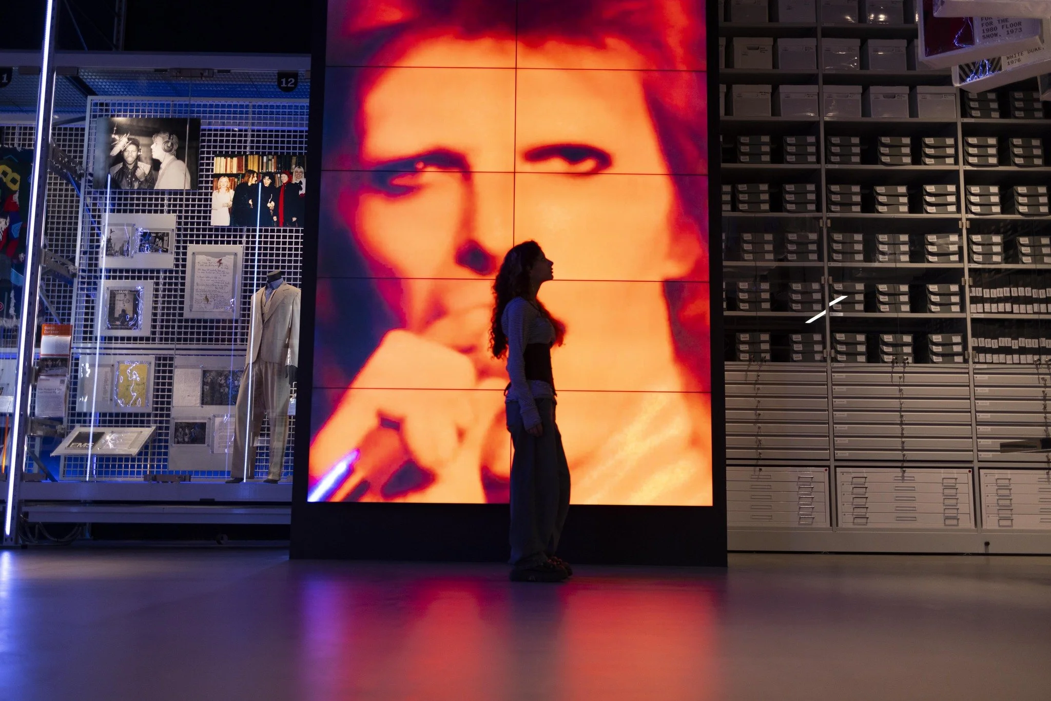 LONDON LOVES: Up Close &amp; Personal with David Bowie, at V&amp;A East Storehouse