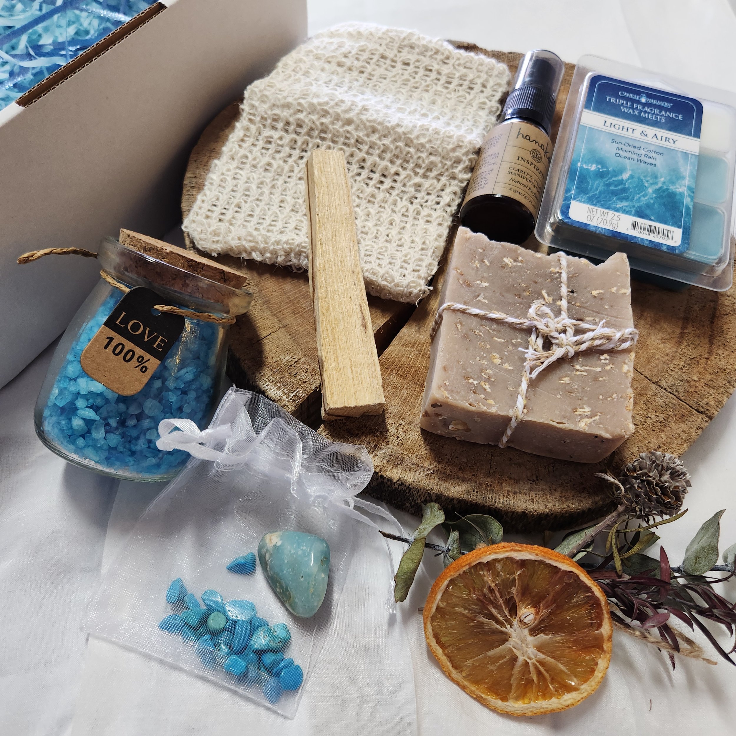 Day Spa Gift Box - Blue