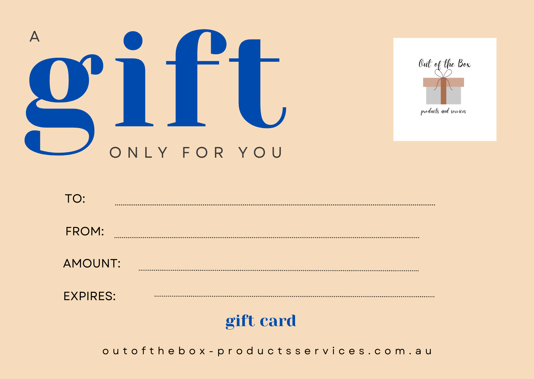 Gift Certificate