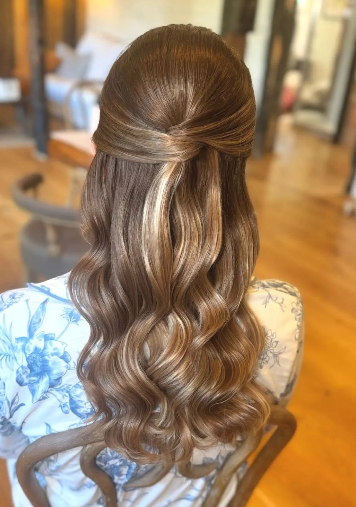 Half Up Half Down Wedding Hair