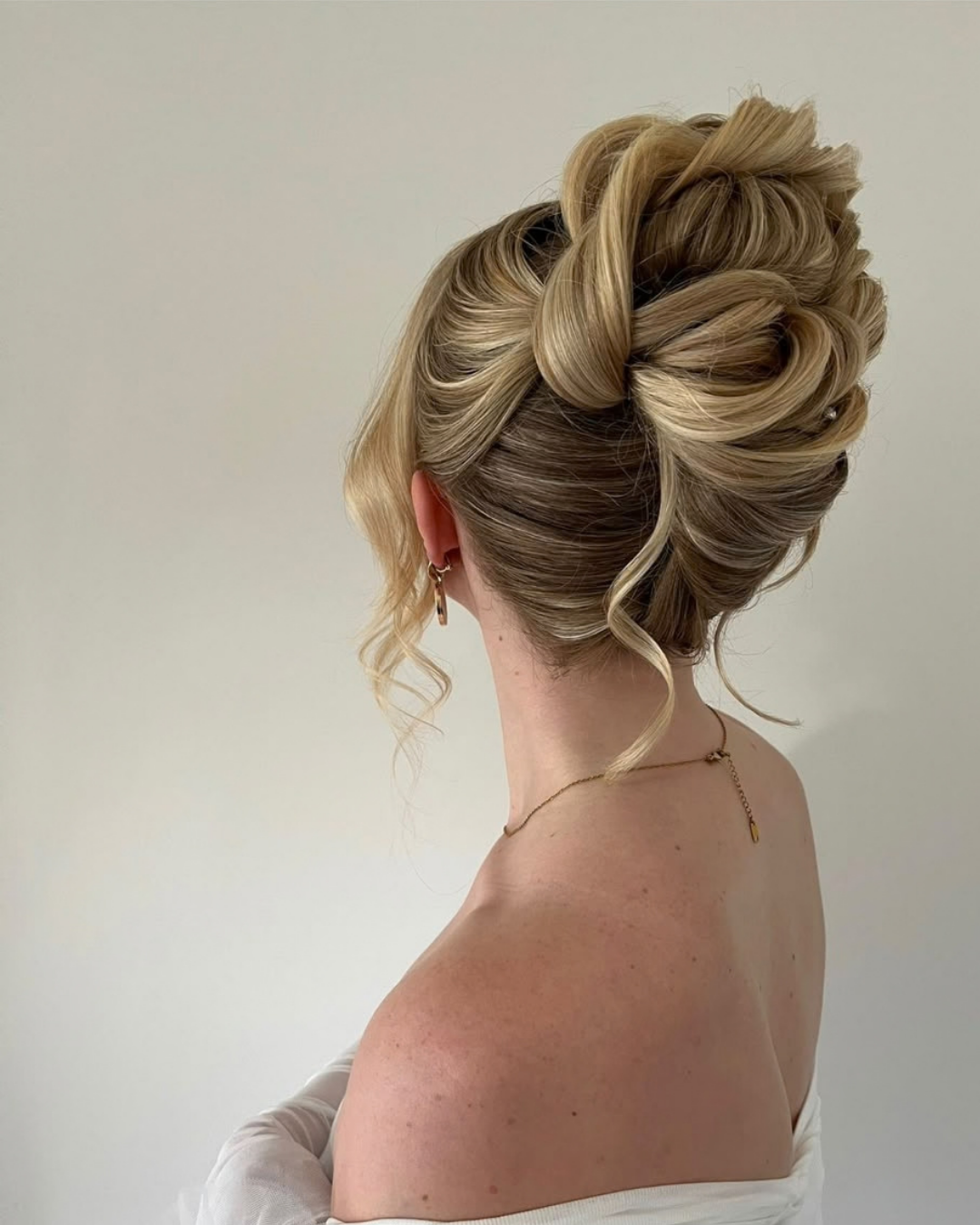 Bridal Textured Updo Berkshire