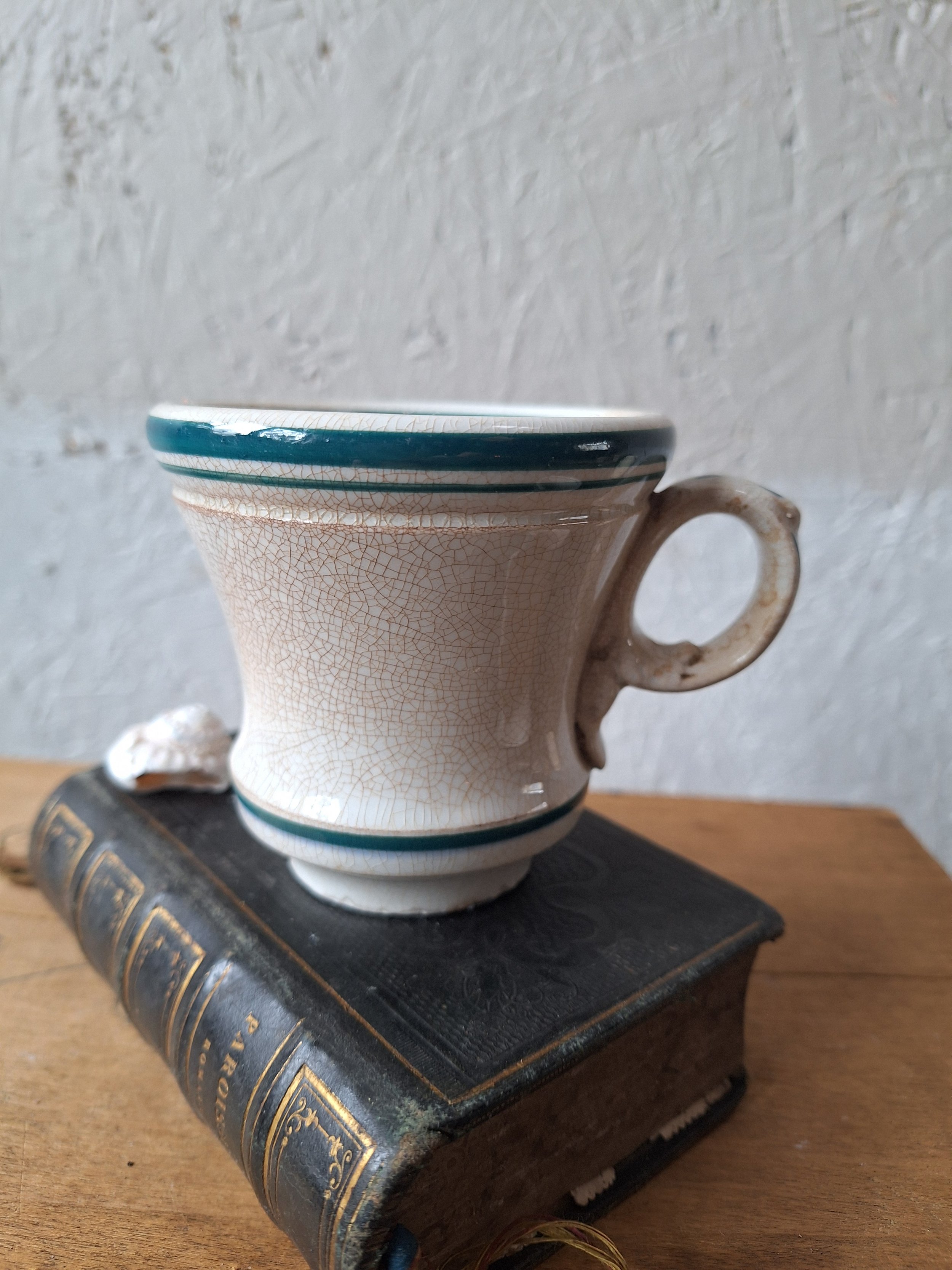 French ceramic cup A