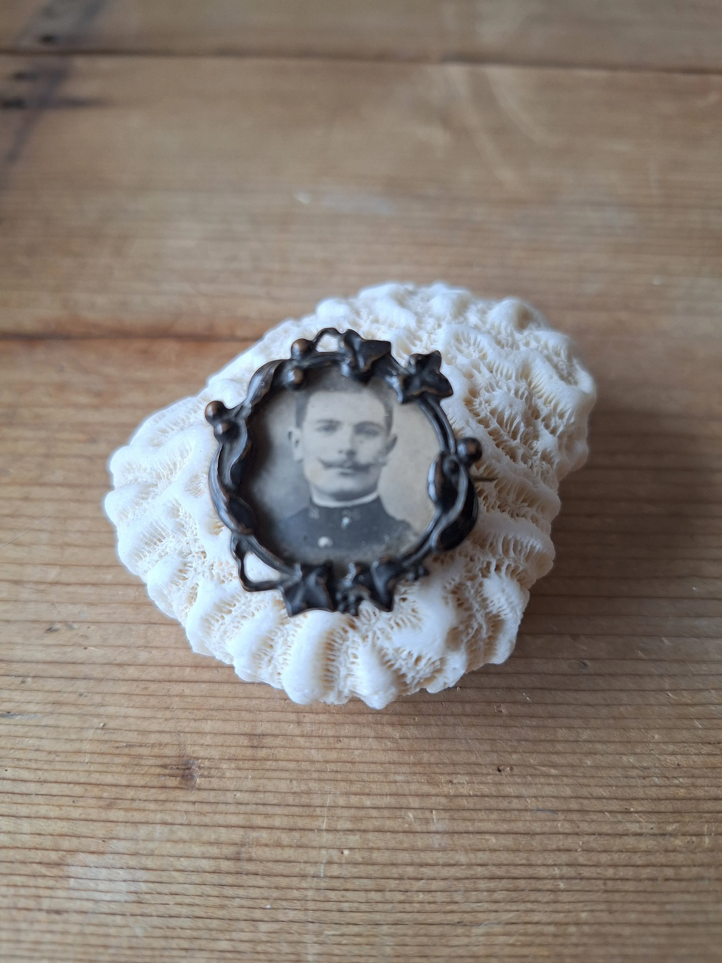 Vintage French Small Brooch