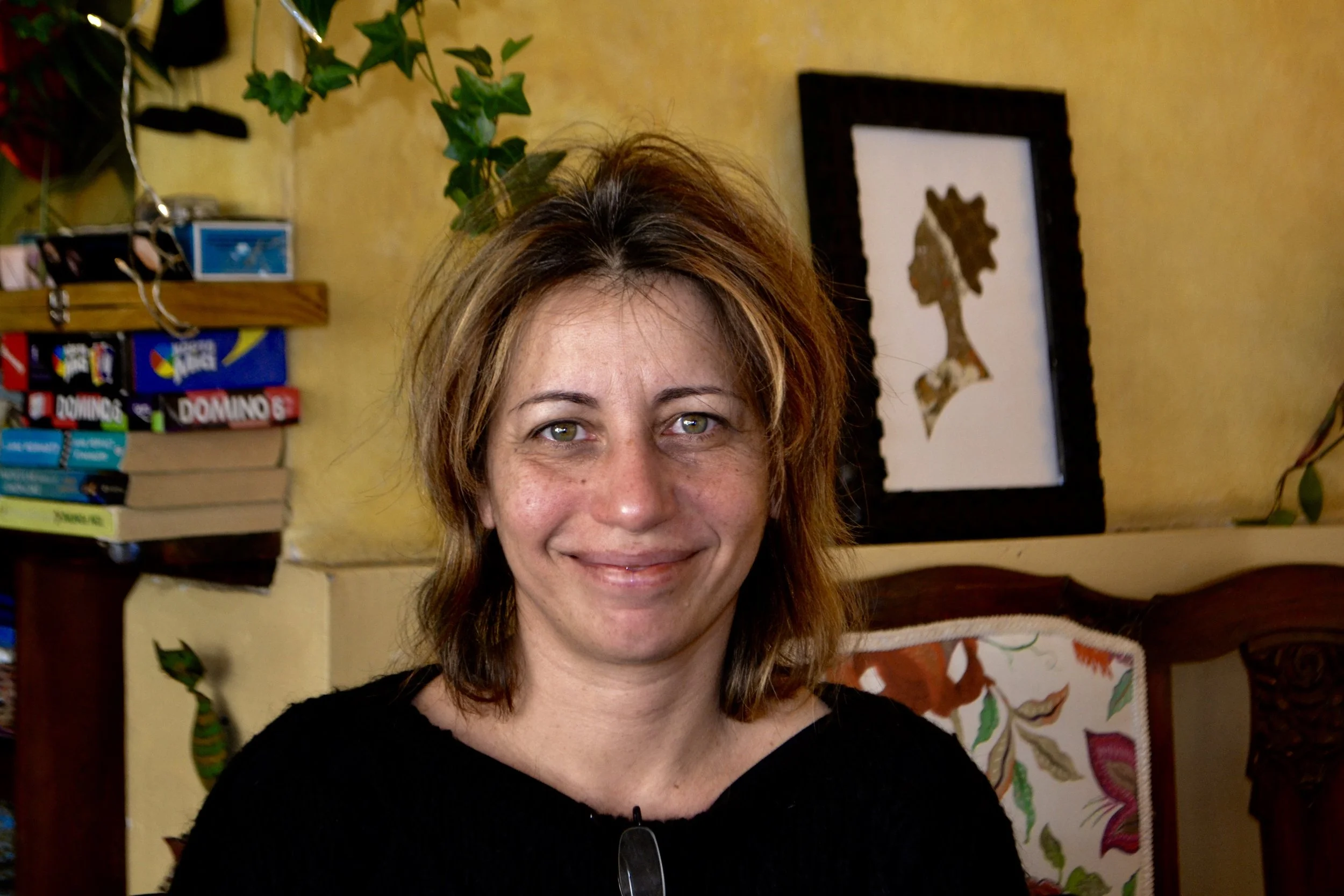  Vanna, cafe owner in Mytliene 