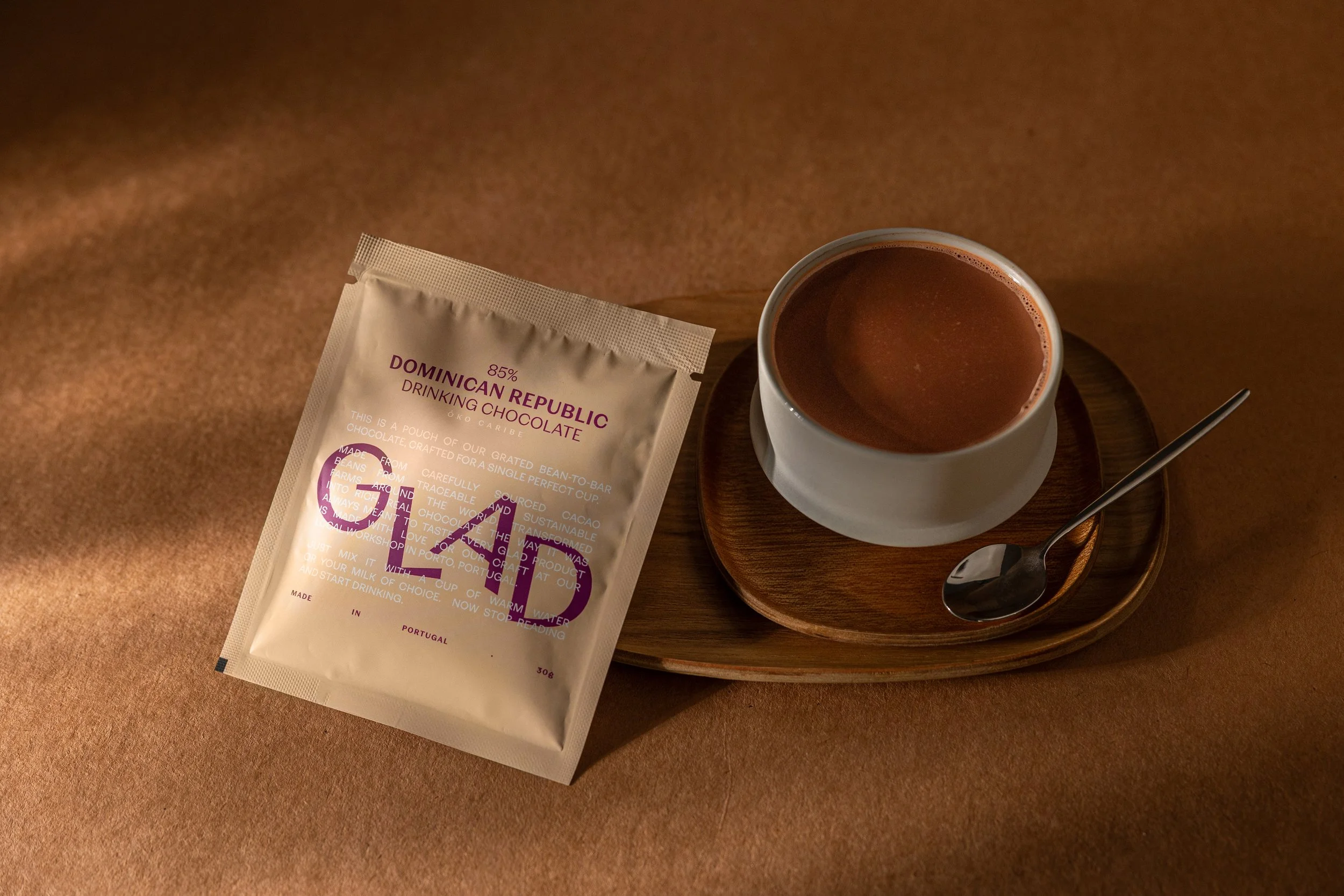 SINGLE SERVE HOT CHOCOLATE - 85% DOMINICAN REPUBLIC