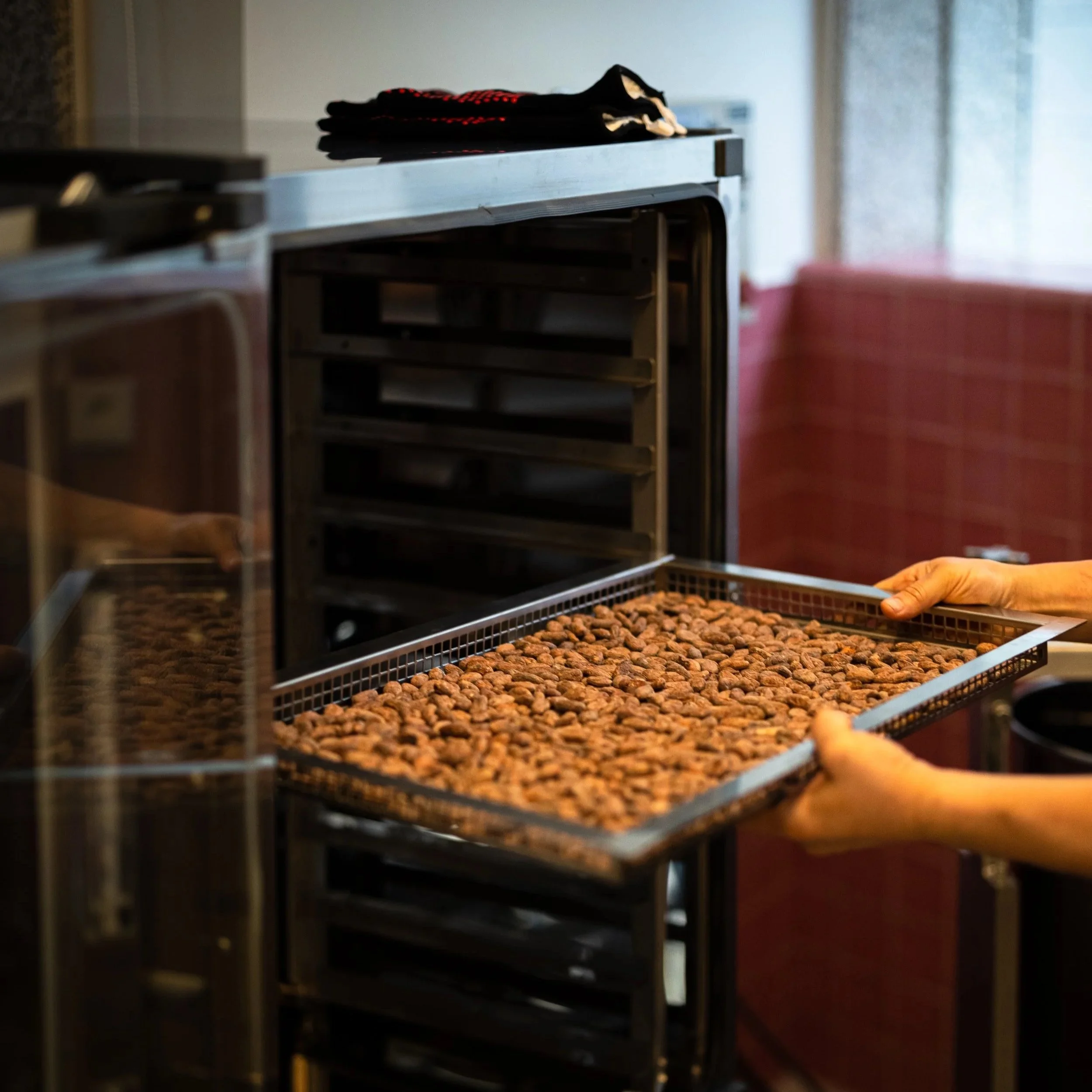 The art of roasting cacao