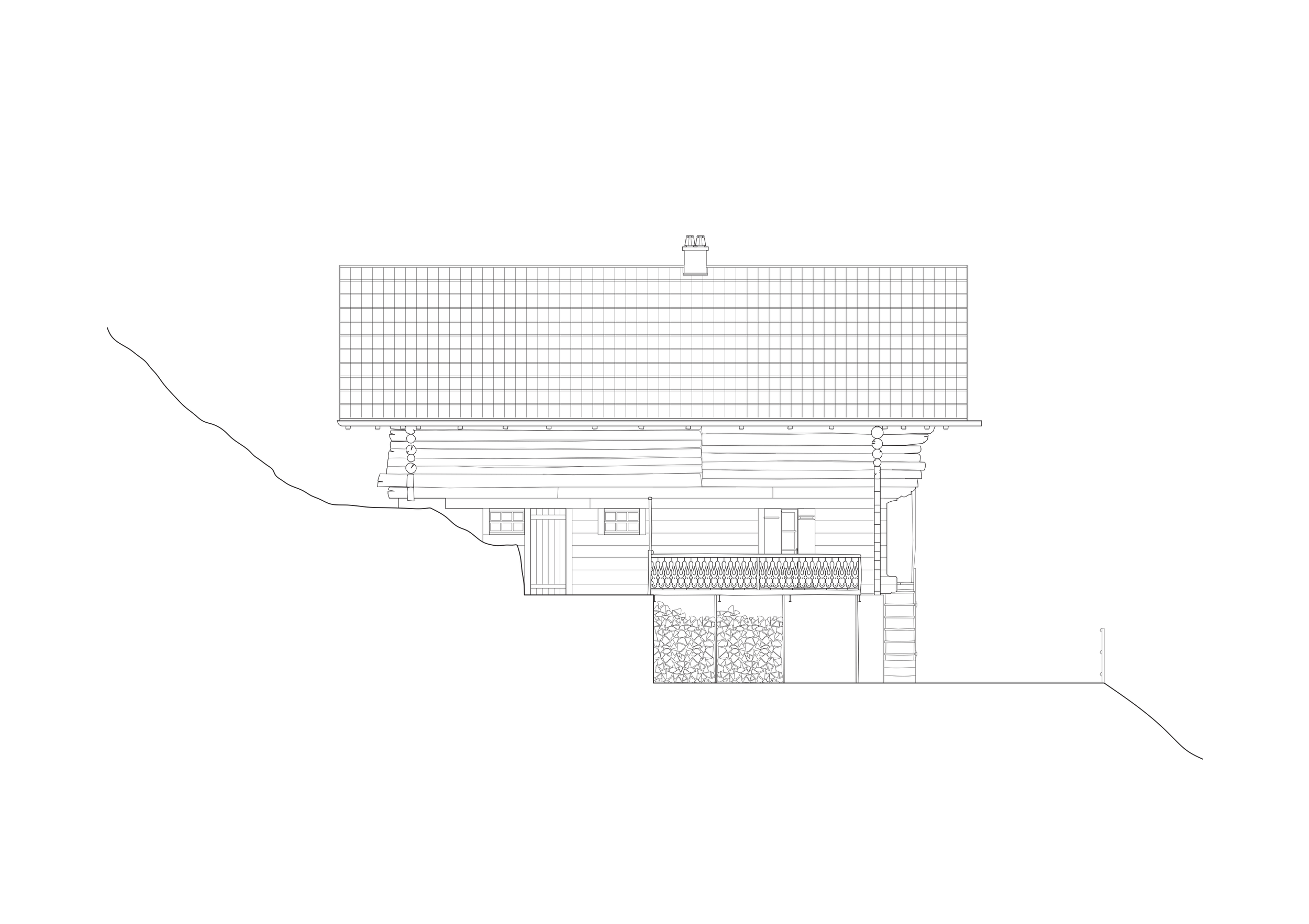 West Elevation 1:50