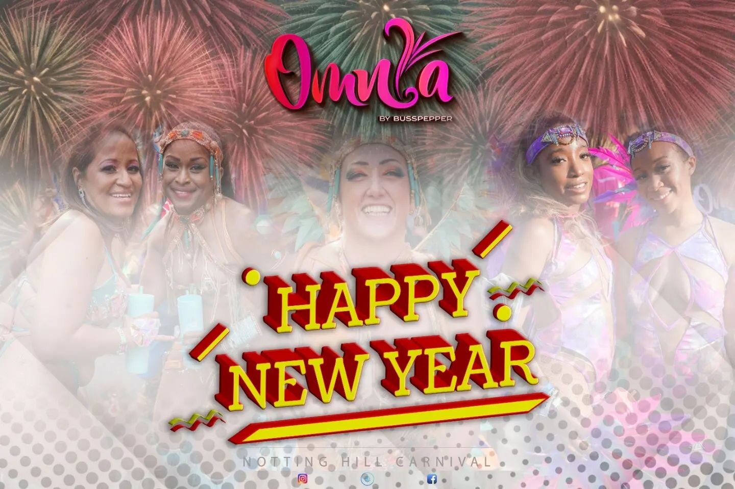 Happy New Year to all our Omnia Family and Friends! 🎆❤️

Thankful and Blessed for all the support and love we got from you the past year and we can't wait to create MORE MEMORIES with you in 2024!!! 🎉

Omnia Carnival ➡️ All The Mas You Need! 
See y