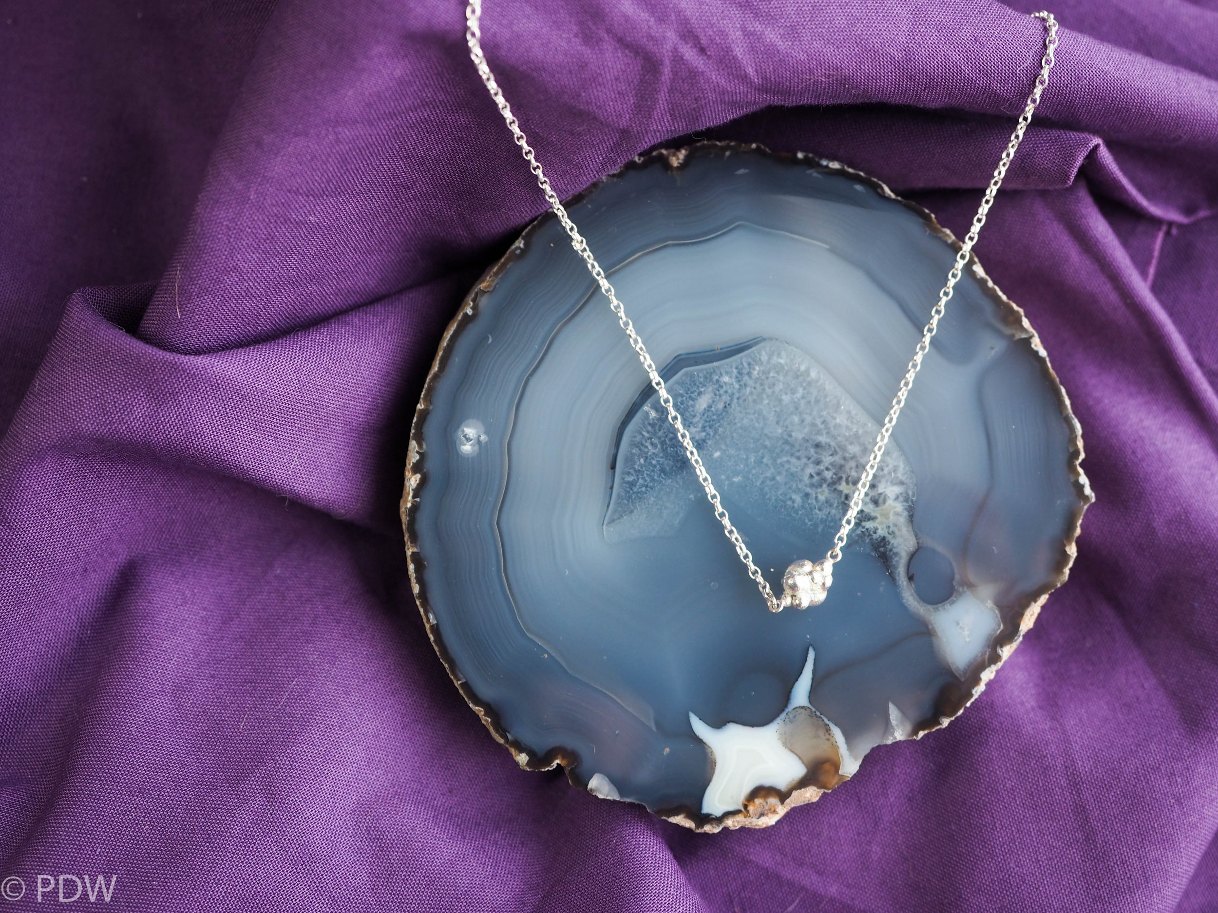 Bubble necklace (in chain)
