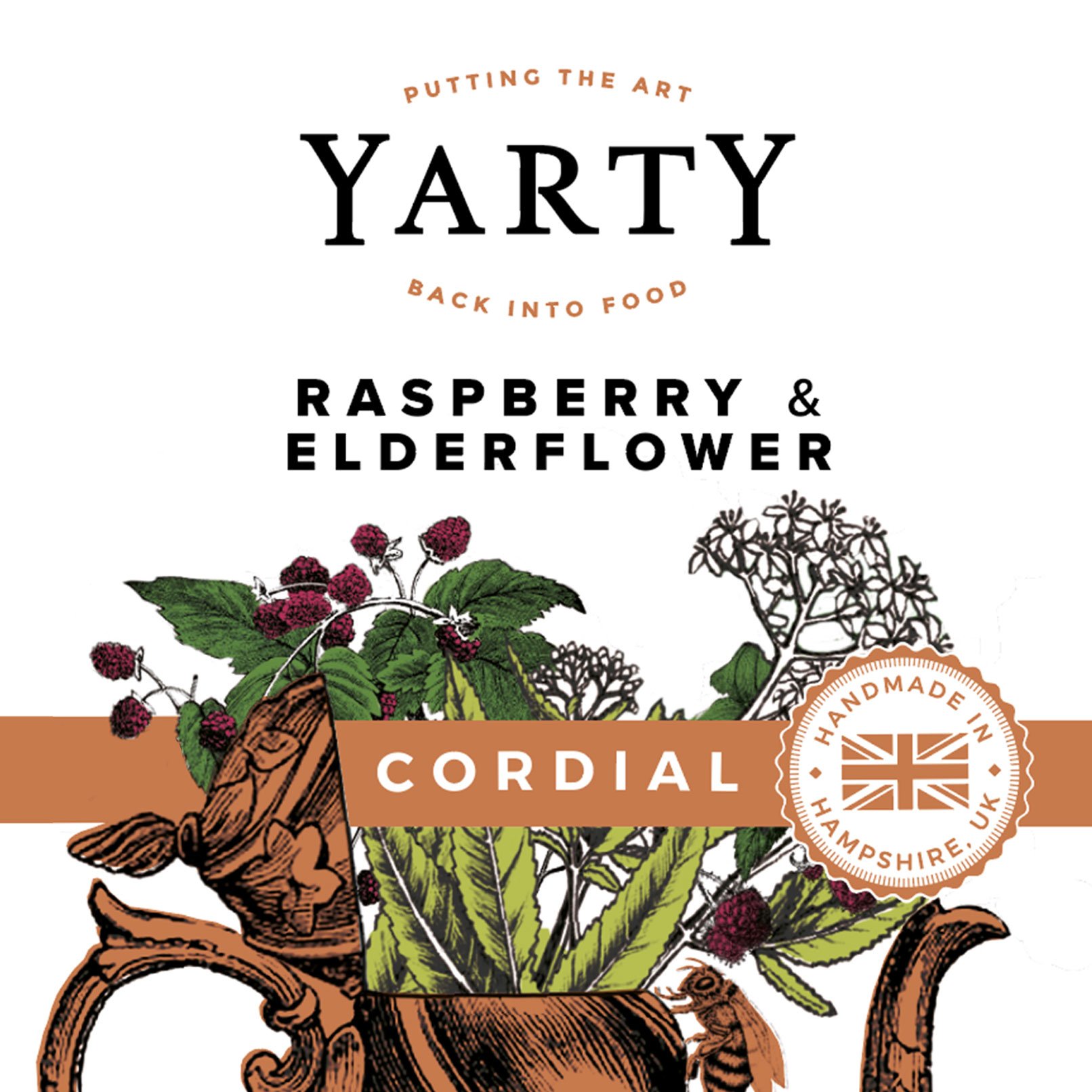 Raspberry & Elderflower Cordial