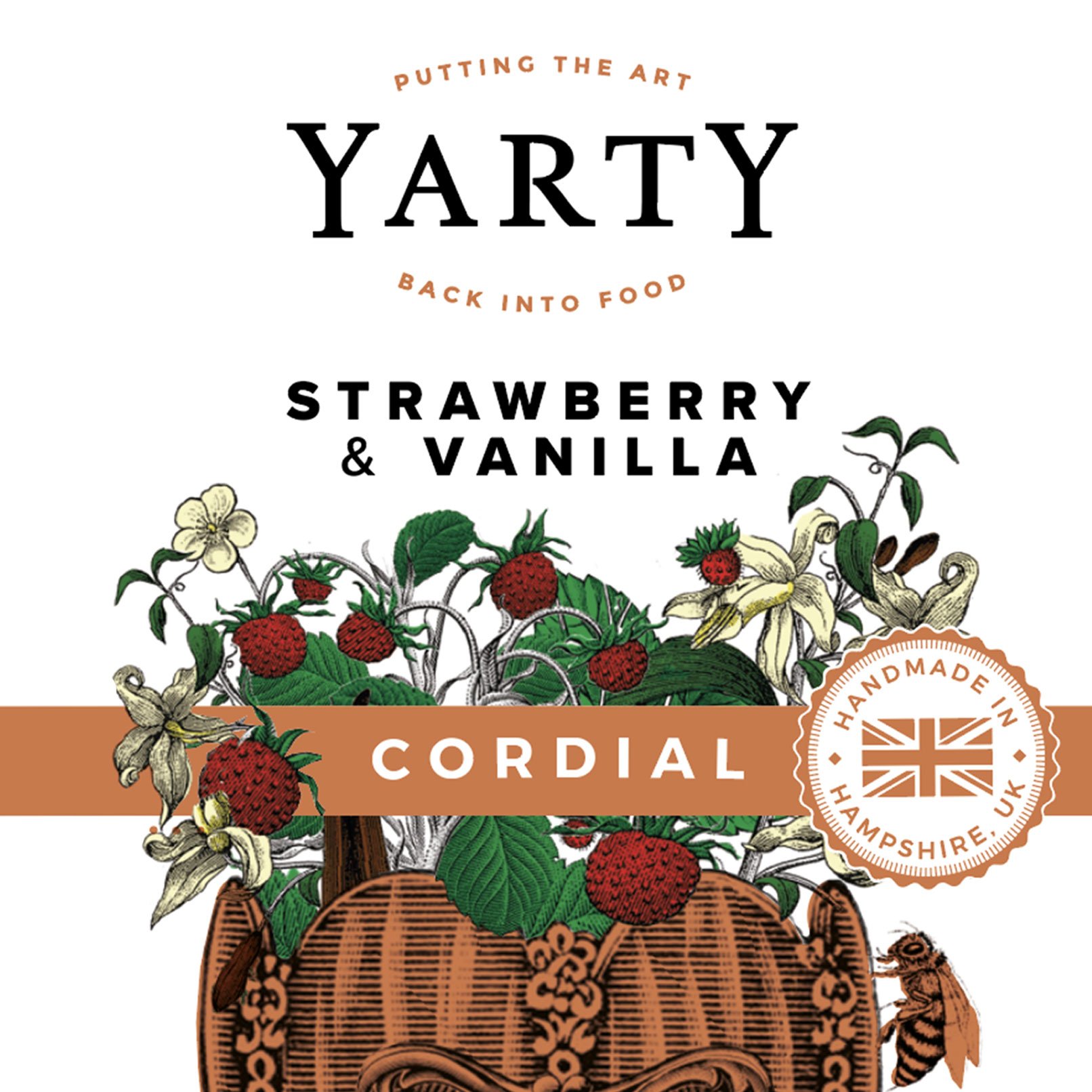 Strawberry & Vanilla Cordial