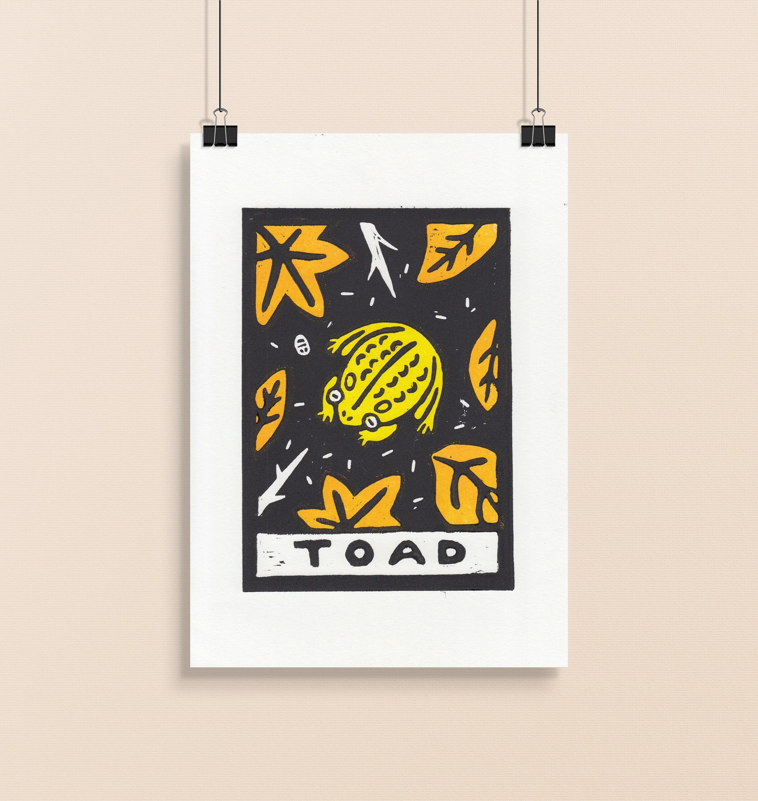 Wildlife Lino Prints