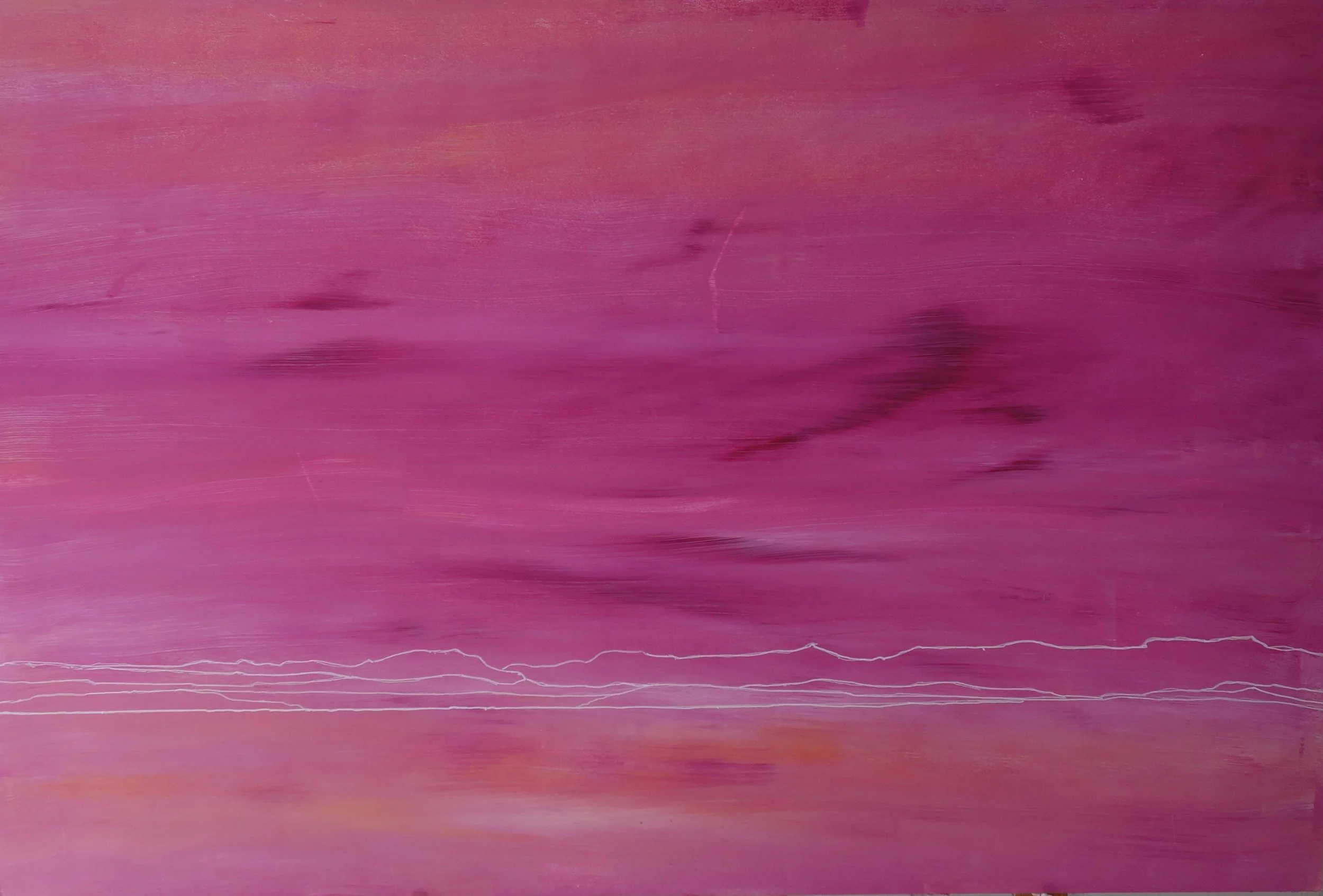  LANDSKAB NR 2. 2021  ACRYL PÅ MASONIT 80X120 CM 