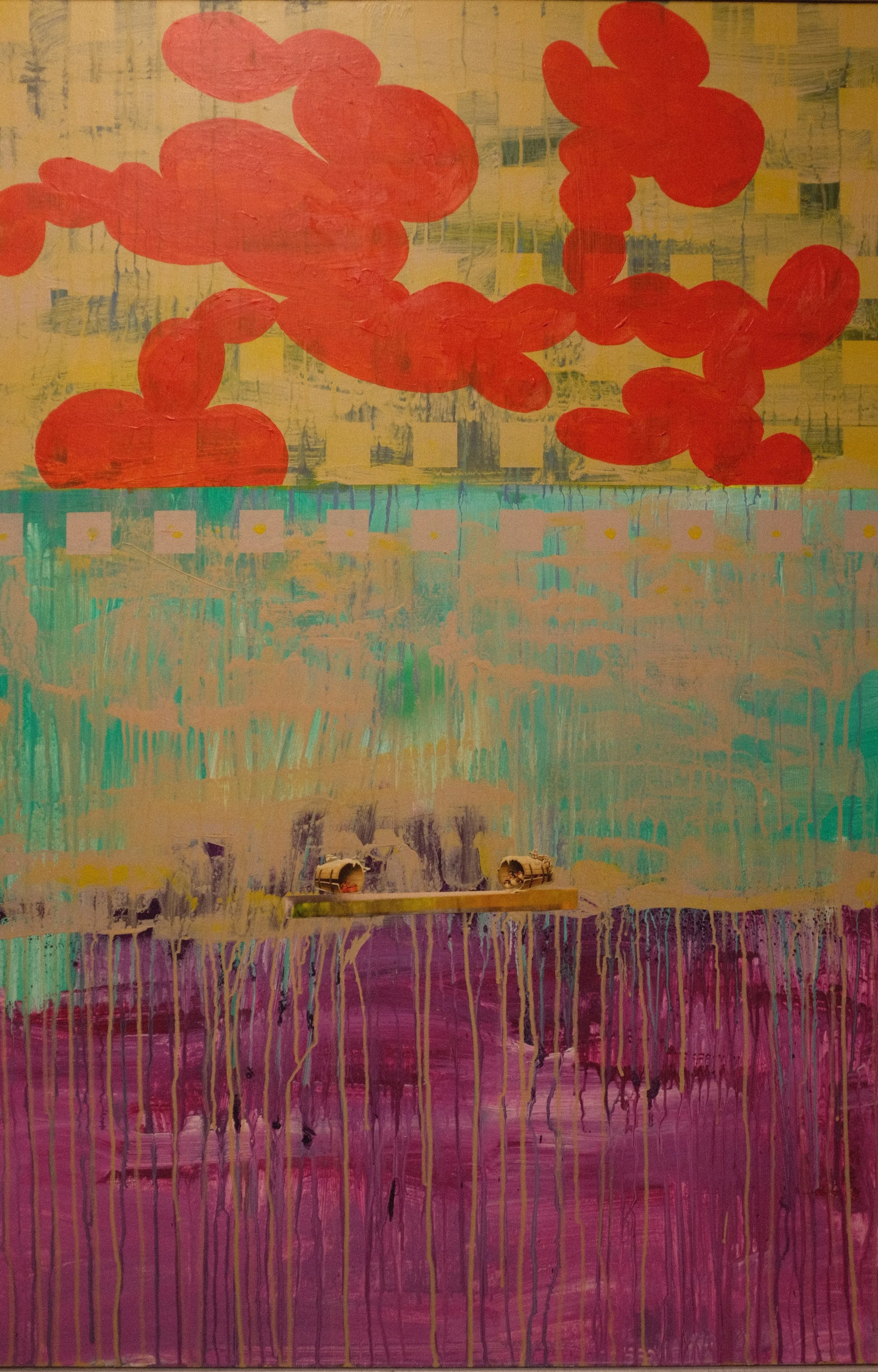   LANDSKAB NR 9. 2021 ACRYL PÅ MASONIT 120X80 CM 