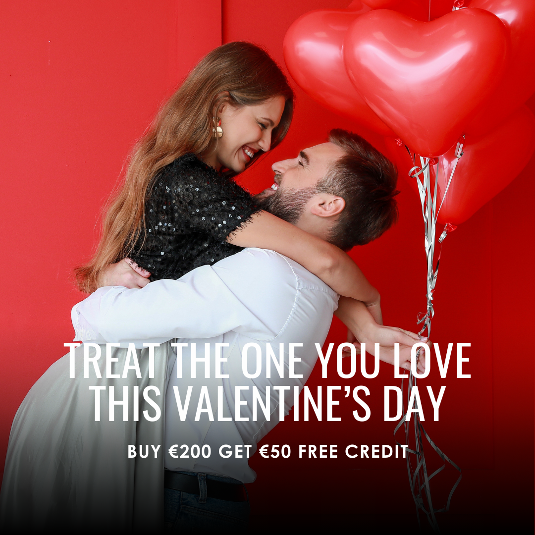 Valentine's Day Gift Voucher - €200 + €50 FREE