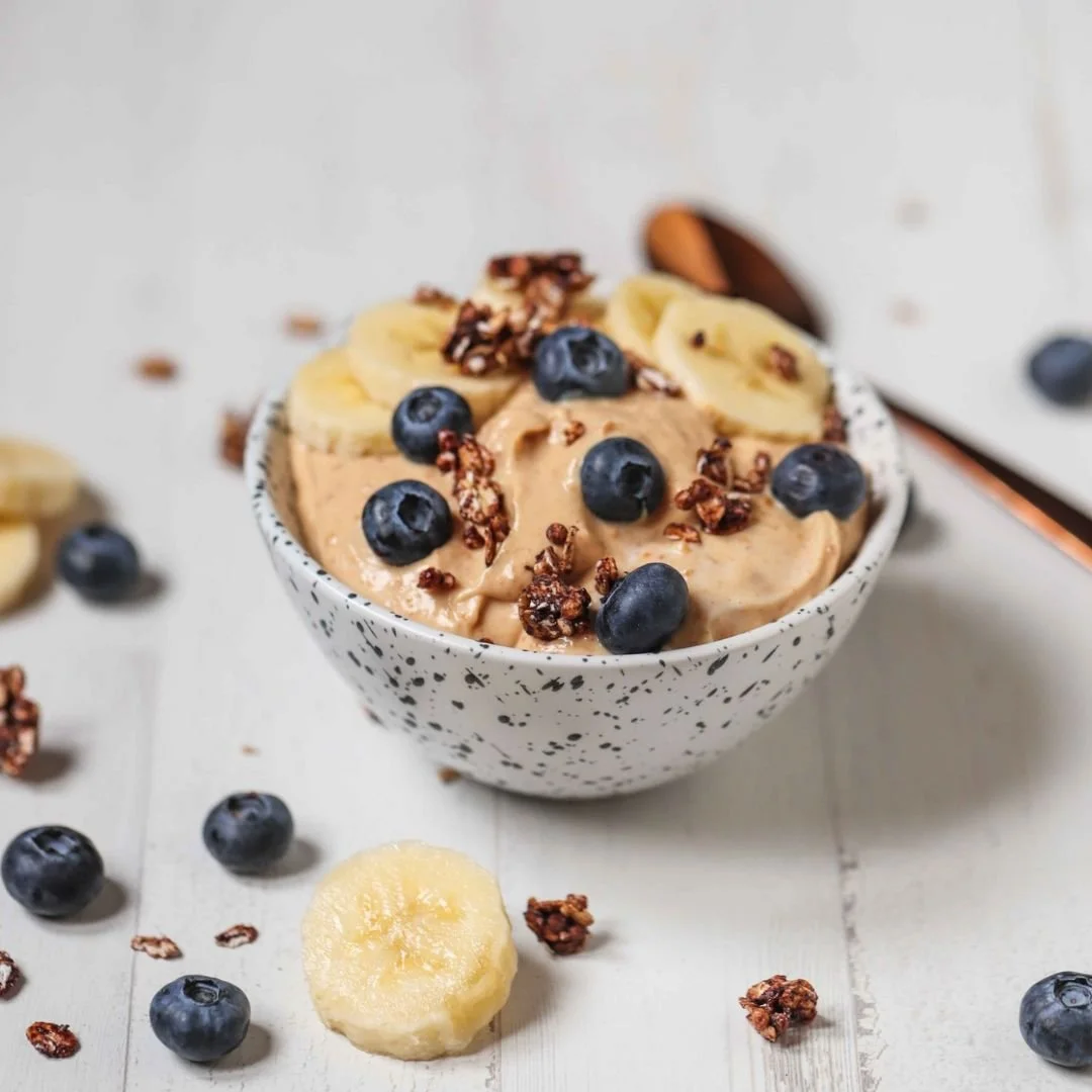 Peanut butter protein fluff | Eat Shed Glow® high-protein weight loss breakfast