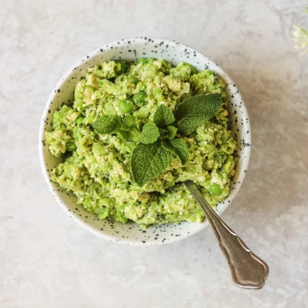 Tofu and green peas paste | Eat Shed Glow® plant-based savory snack