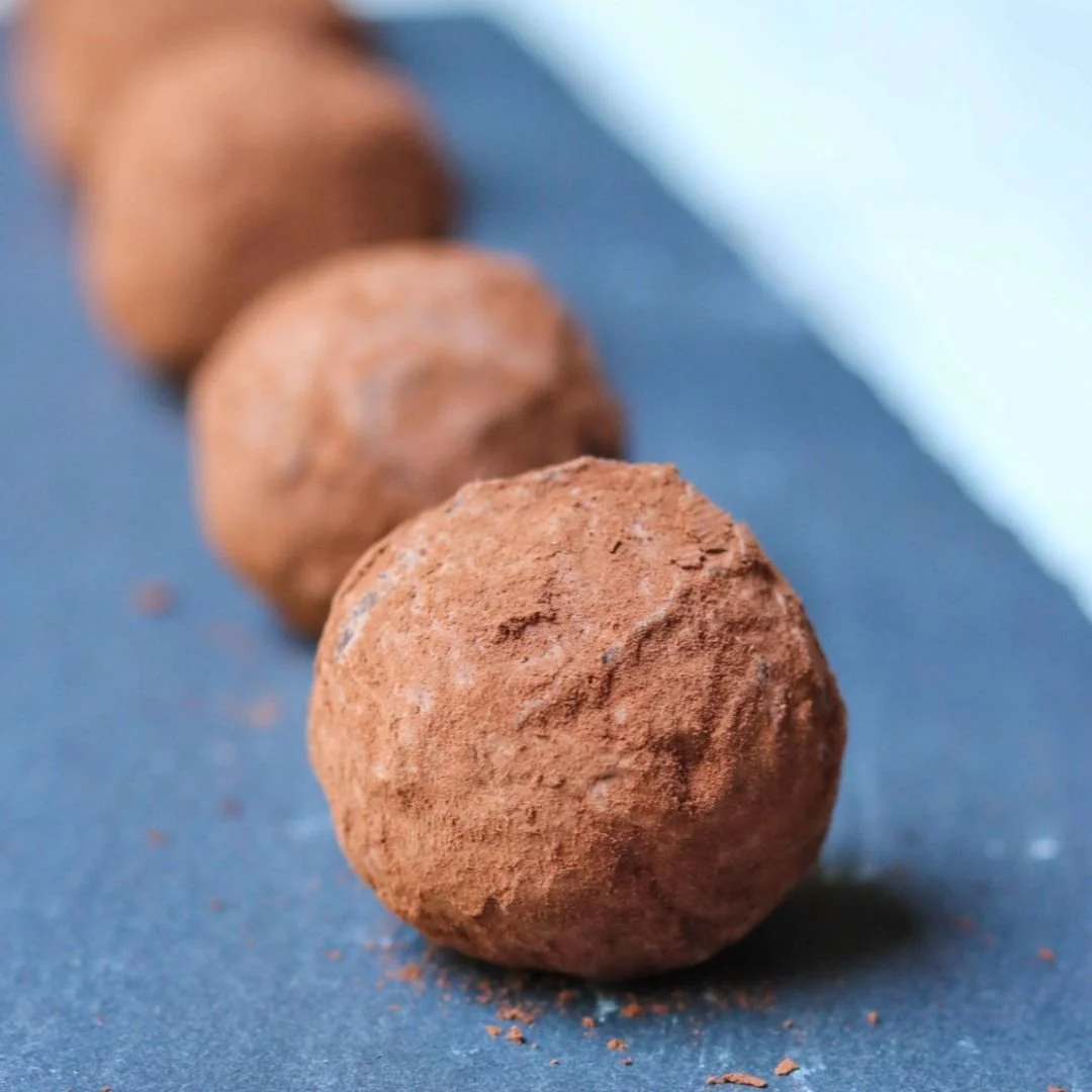 Mocha truffles | Eat Shed Glow® sugar-free chocolate snack