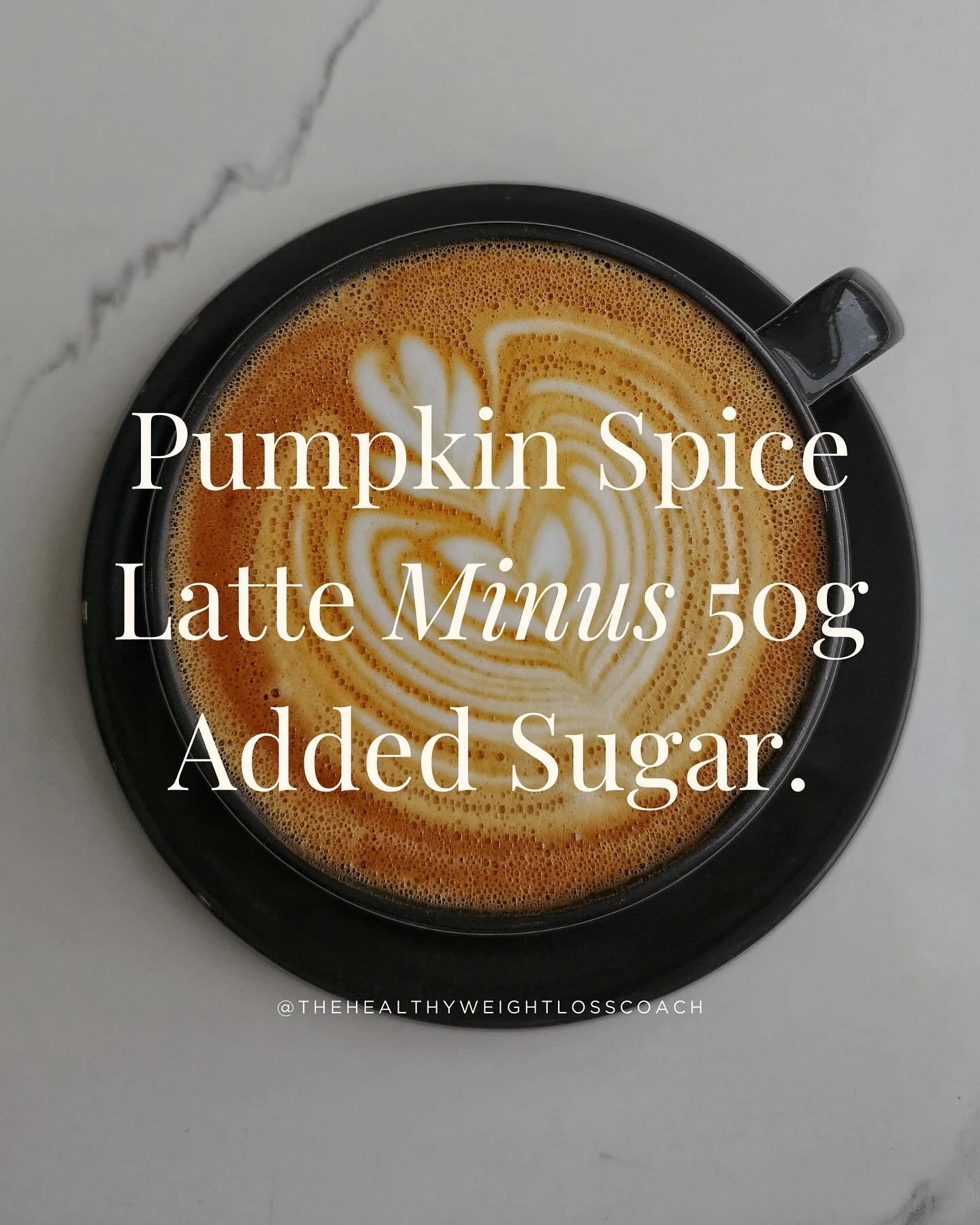 PSL season is here! But Starbucks&rsquo; grande has 50g of sugar. 

That&rsquo;s 12 teaspoons in one cup. Even with nonfat milk and no whip, you&rsquo;re still at 39g because the sugar is baked into their pumpkin sauce. NO THANKS.

Since October with