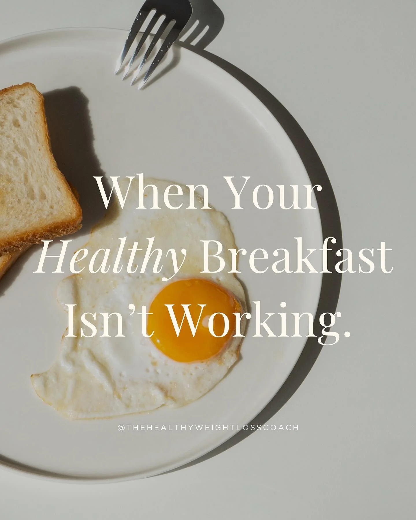 Fat-free yogurt. Egg whites. Oatmeal with fruit. Overnight oats.

They all sound like weight loss wins. But by 10am, you&rsquo;re grabbing an apple. By noon, it&rsquo;s the office snack mix. By 3pm, you&rsquo;re back in the pantry. A handful of nuts.