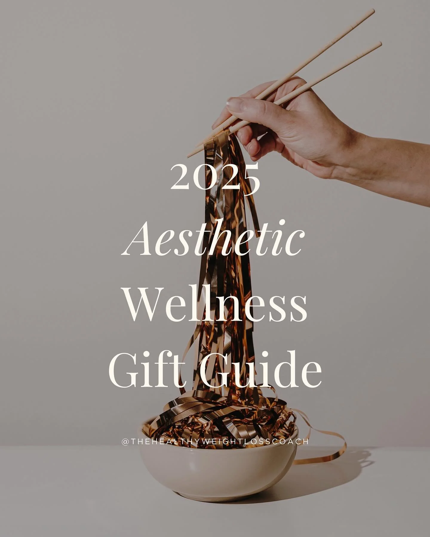 If you&rsquo;re on my newsletter, you already have this. If you&rsquo;re not, here&rsquo;s what you missed.

My annual Aesthetic Wellness Gift Guide just dropped. Curated products across 8 categories for people who refuse to buy performative wellness