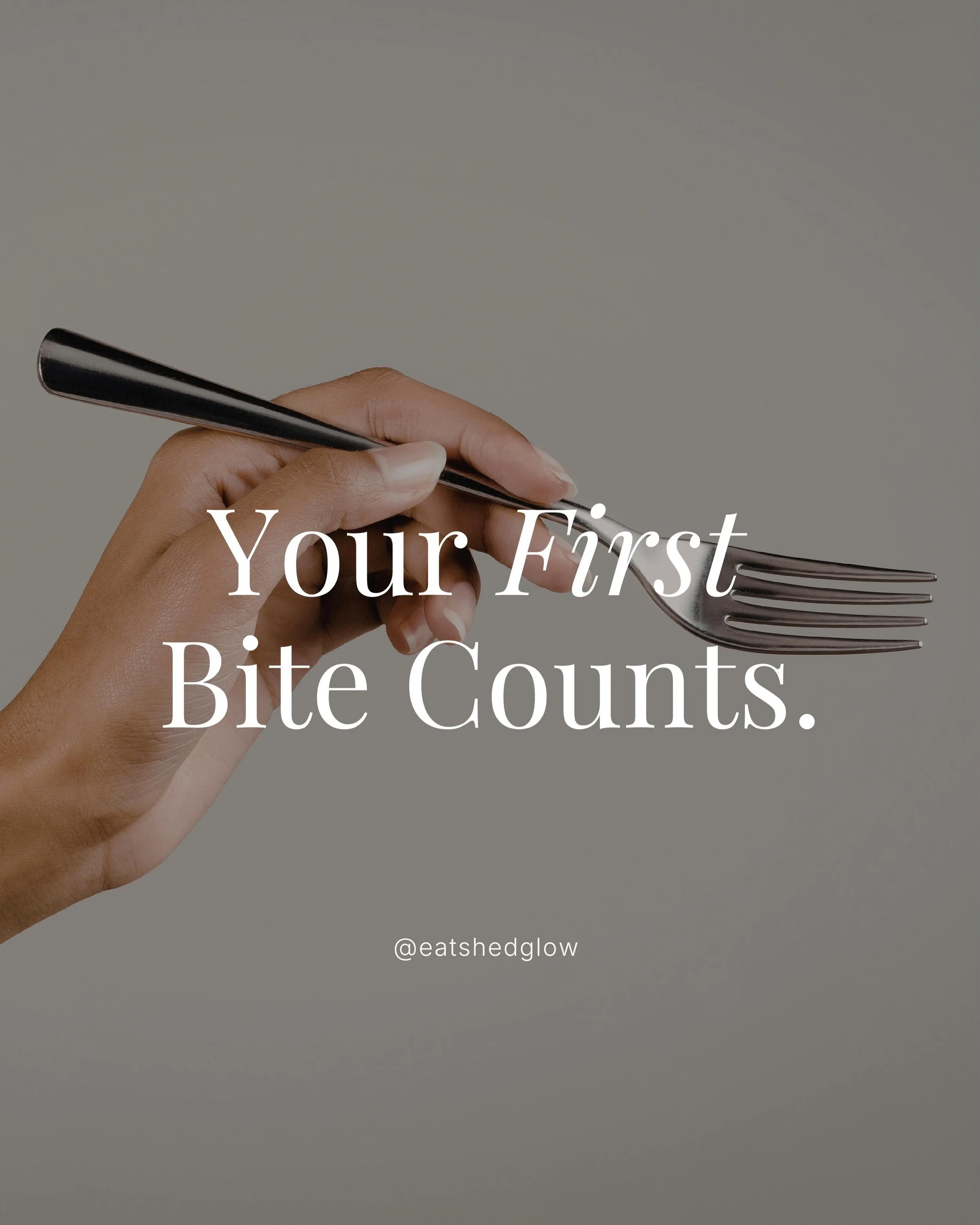 Your first bite counts more than you think.

Most people start their meal with bread, pasta, or rice and wonder why they&rsquo;re starving 90 minutes later. The order you eat in changes how your blood sugar responds for the next 4 hours.

Start with 
