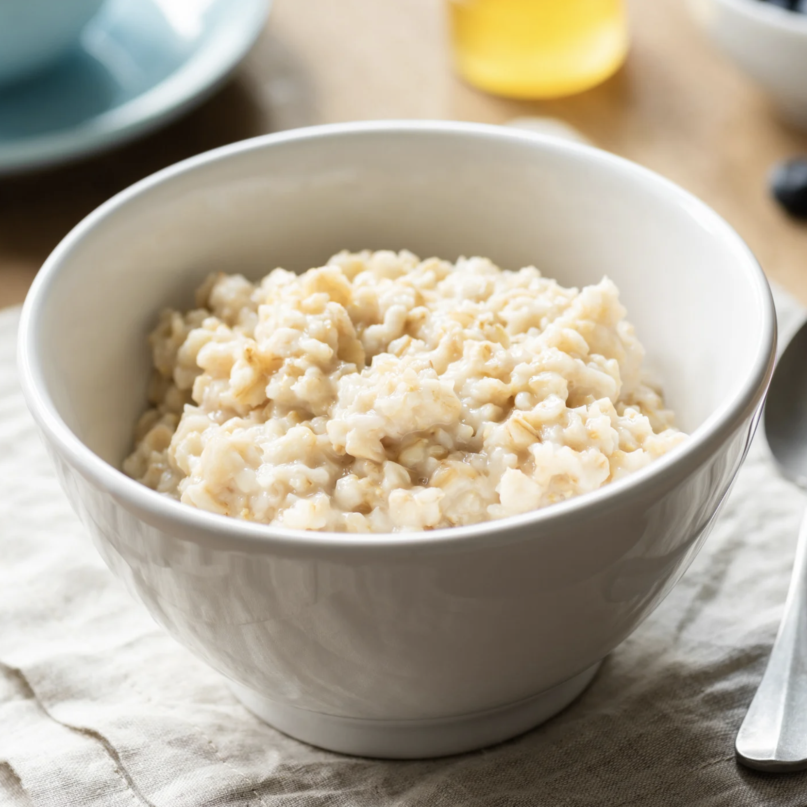 Morning oats prepared for weight loss using the Eat Shed Glow® method